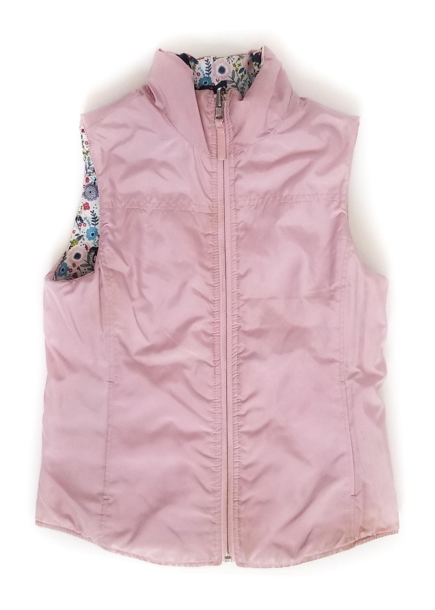 Ariat Kids Reversible Vest - Pink - Youth Medium