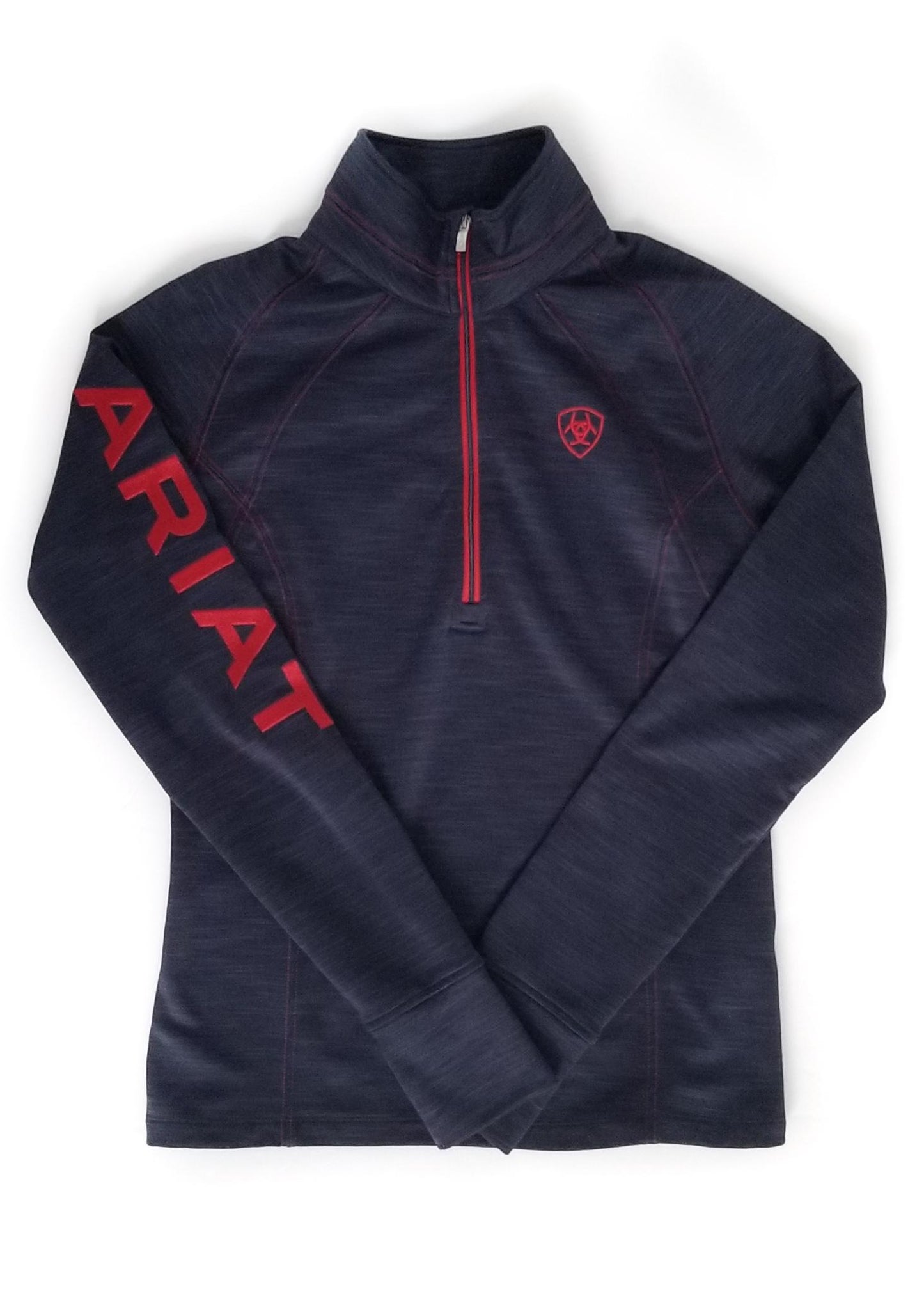Ariat Women's Tek Team Half Zip Sweatshirt - Navy - Women's Small