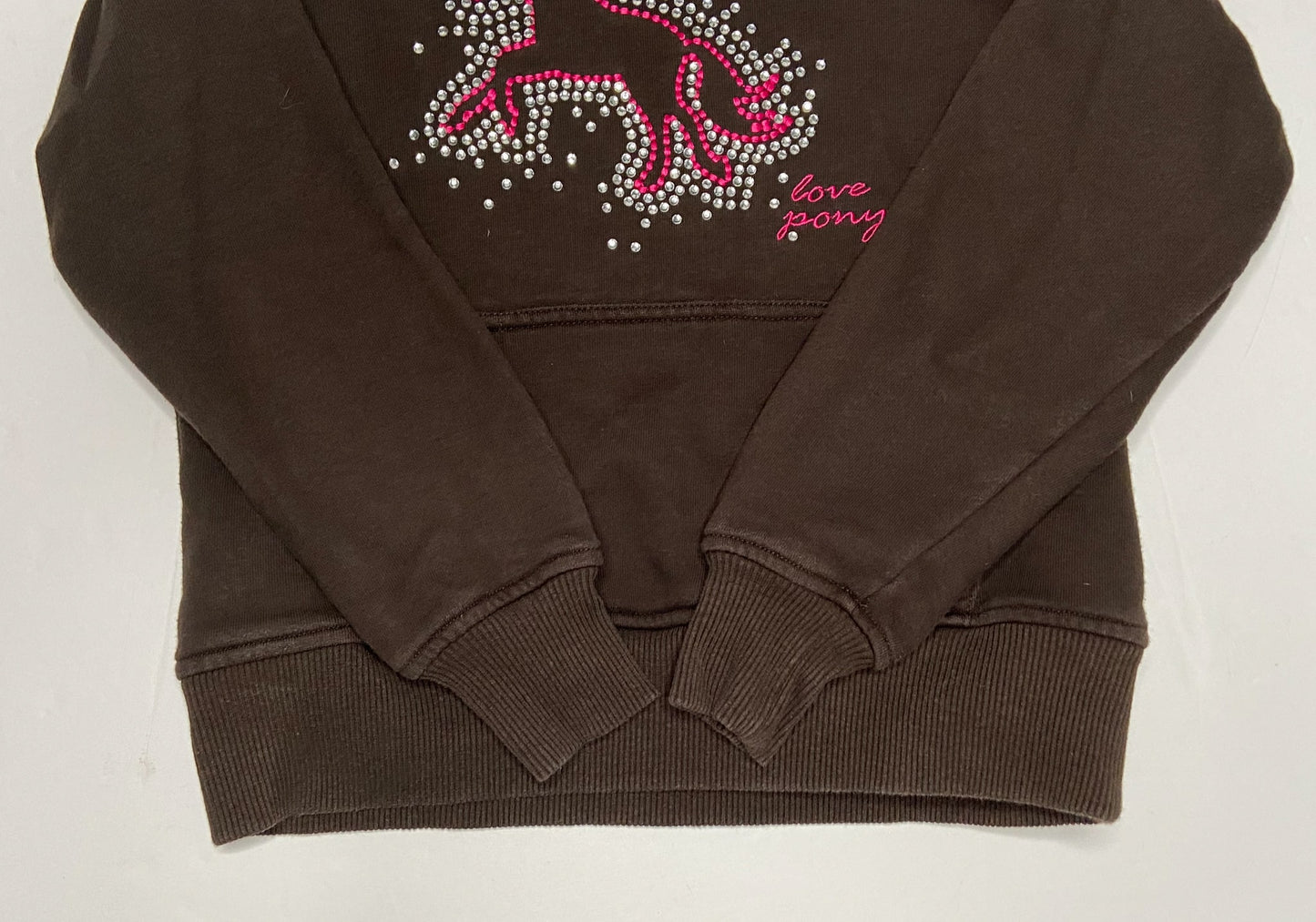 Ariat Pull Over Hoodie - Brown - Youth Small