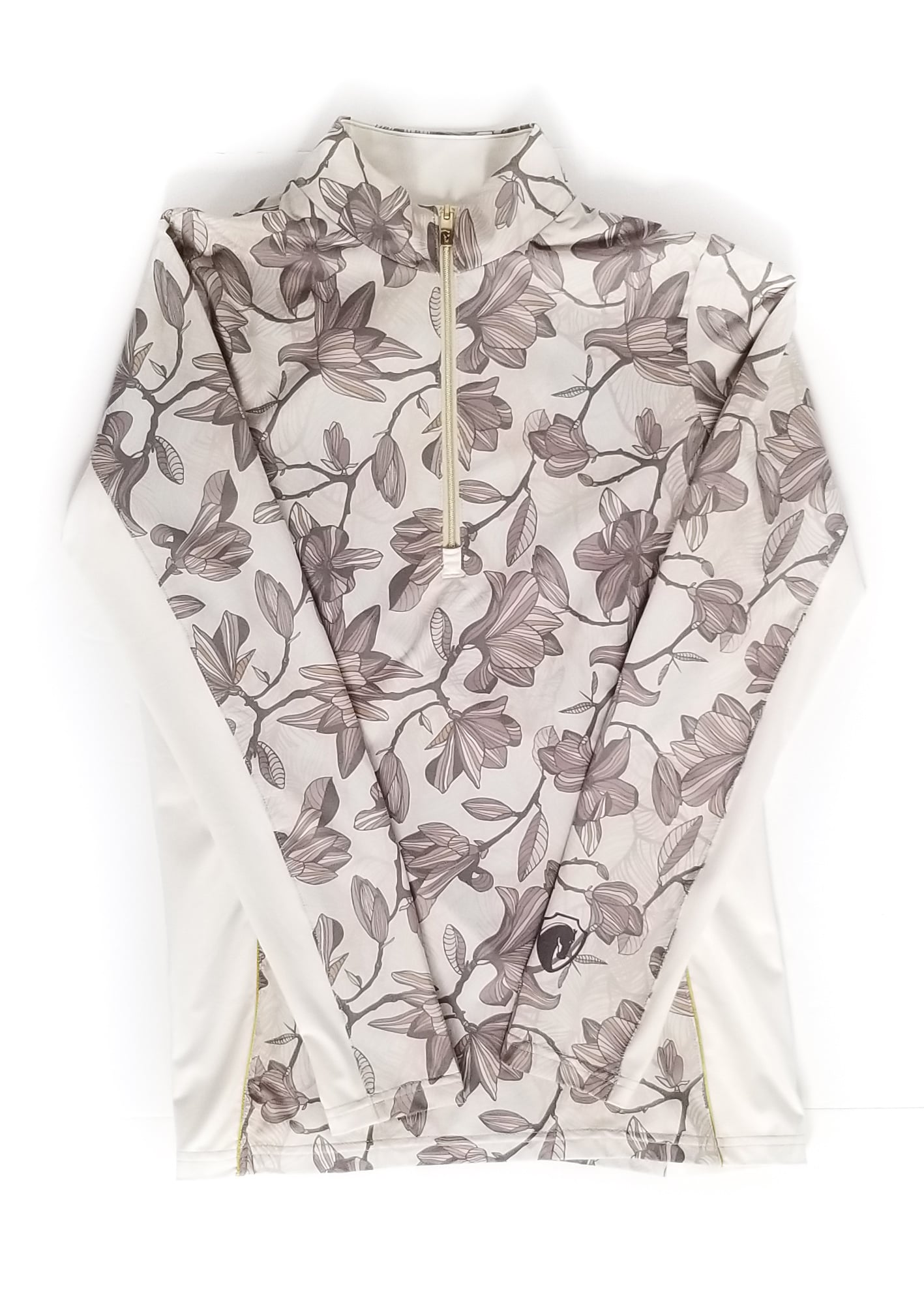 Arista Long Sleeve Quarter Zip Sun Shirt - Magnolia Natural - Small