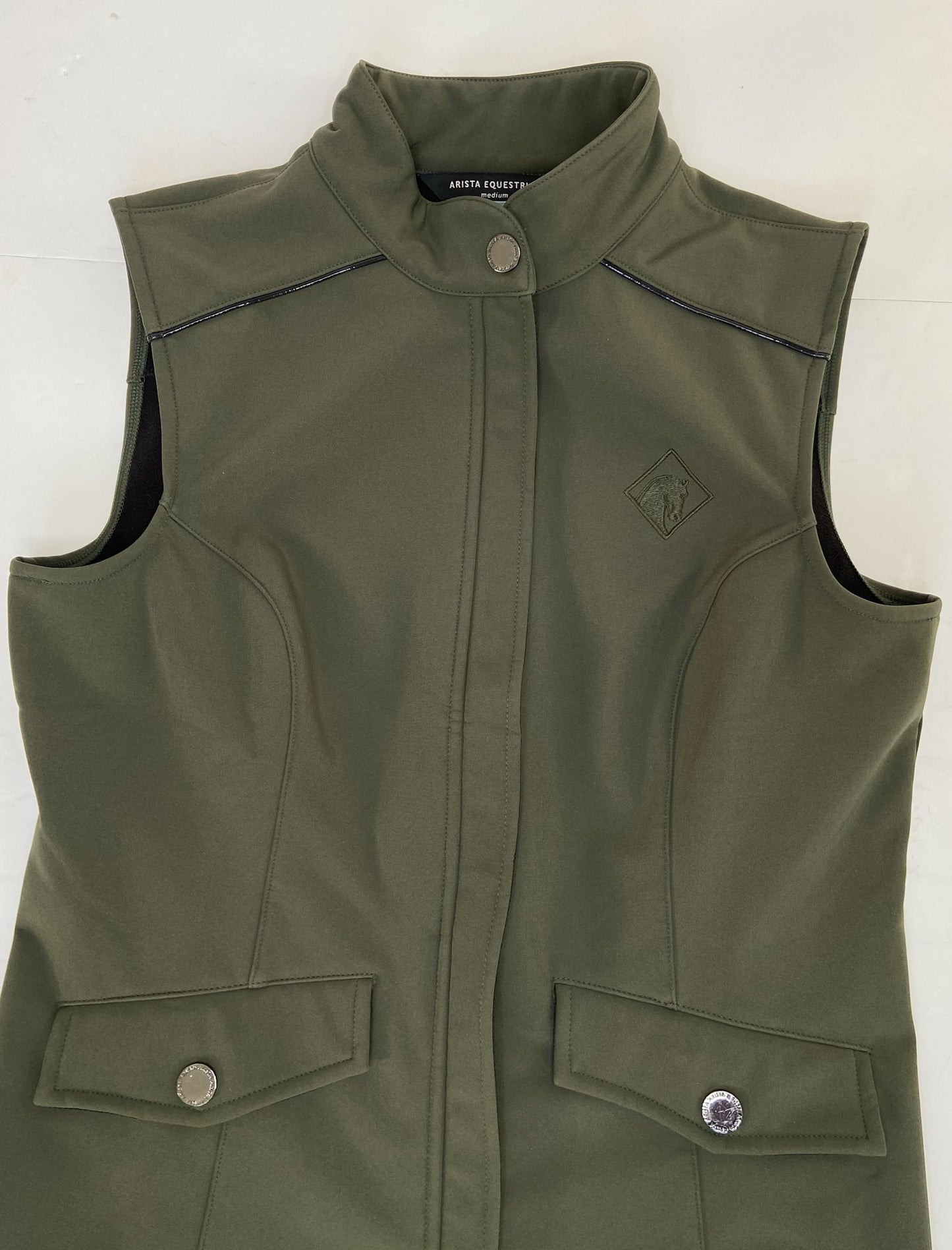 Arista Technical Riding Vest - Dark Green - Women's Medium
