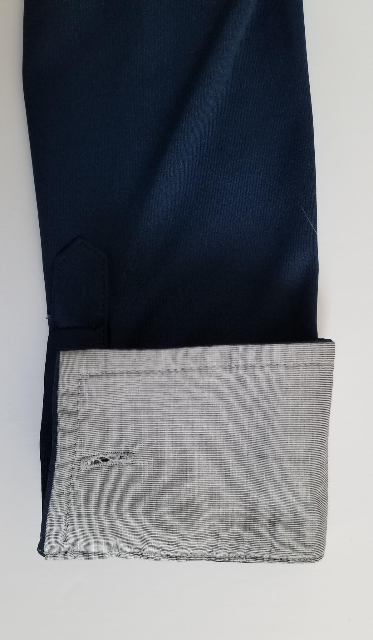 Asmar Equestrian Convertible Long Sleeve Polo - Navy - Women's XS