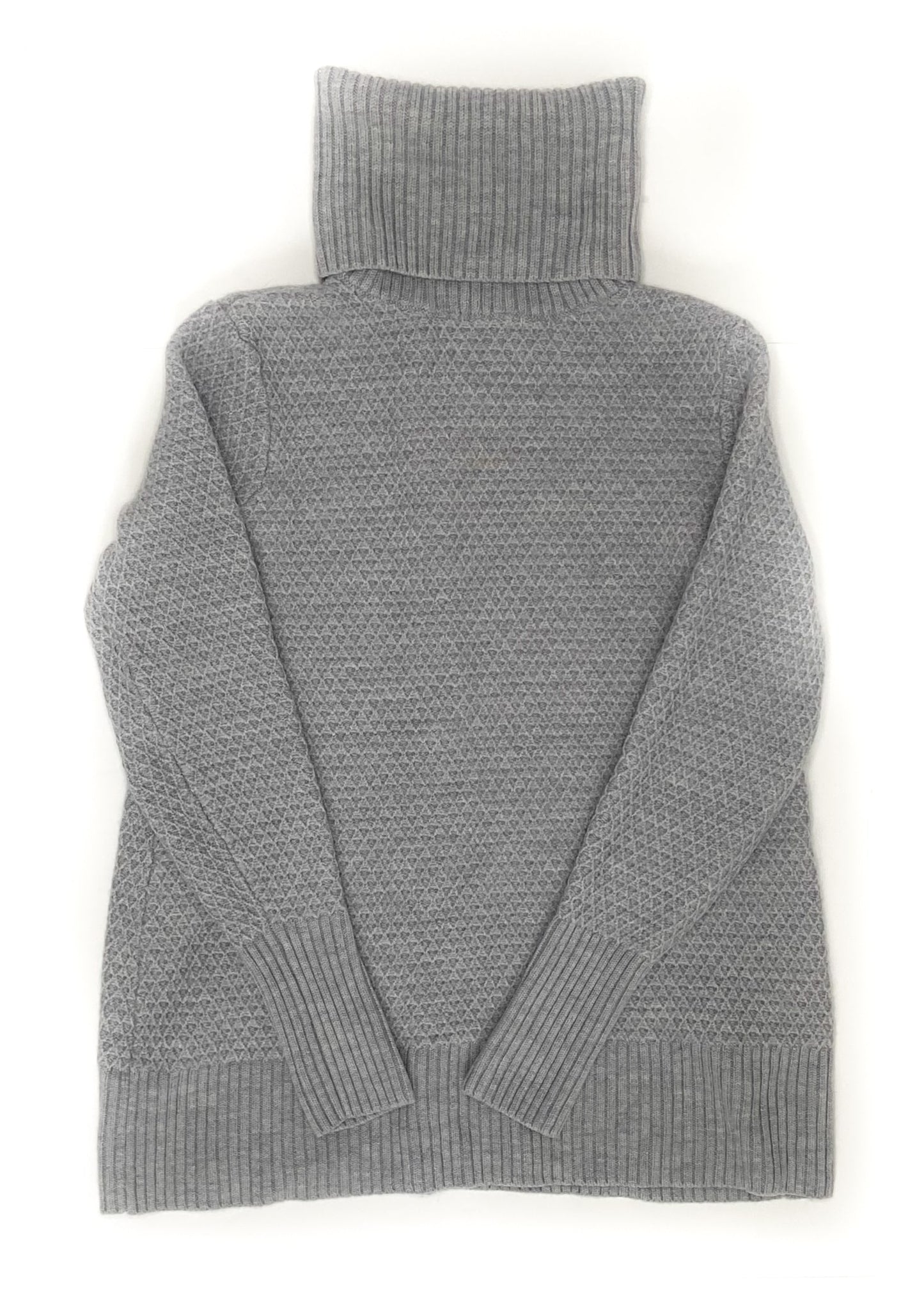 Asmar Knit Turtleneck Sweater - Grey - Women's Medium