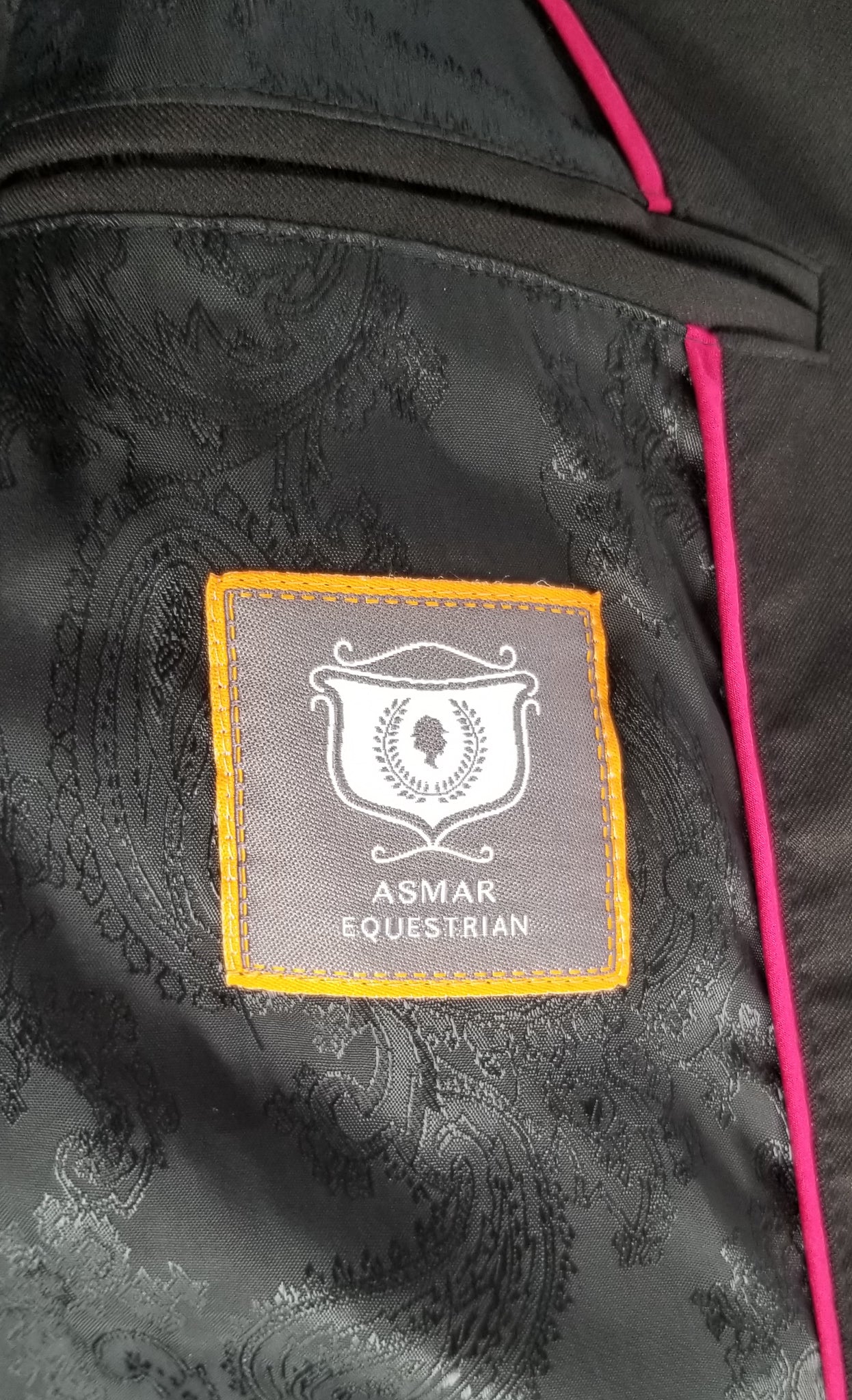 Asmar Equestrian Chantilly Show Jacket - Black - Women's XS