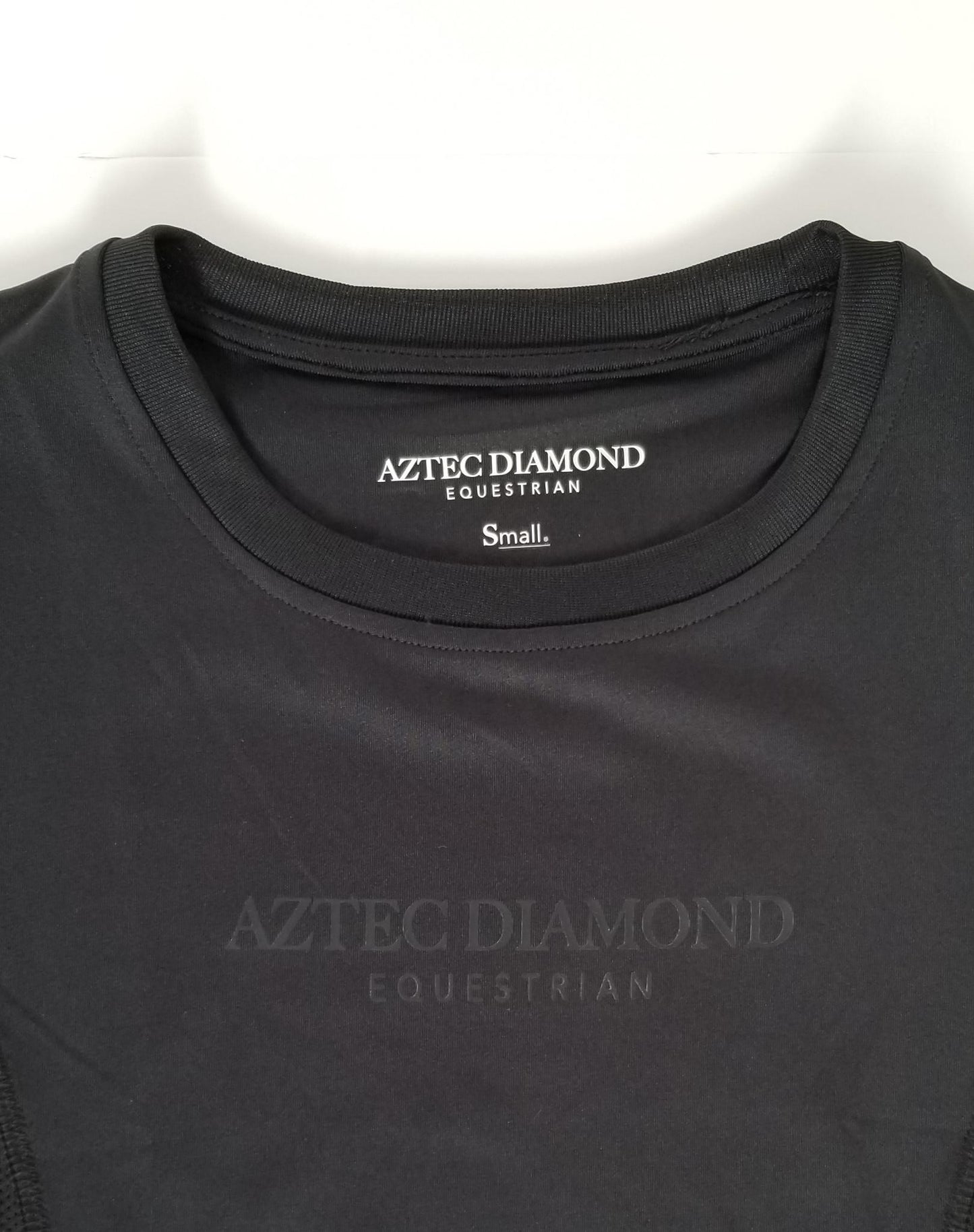 Aztec Diamond Technical T Shirt - Black - Women's Small