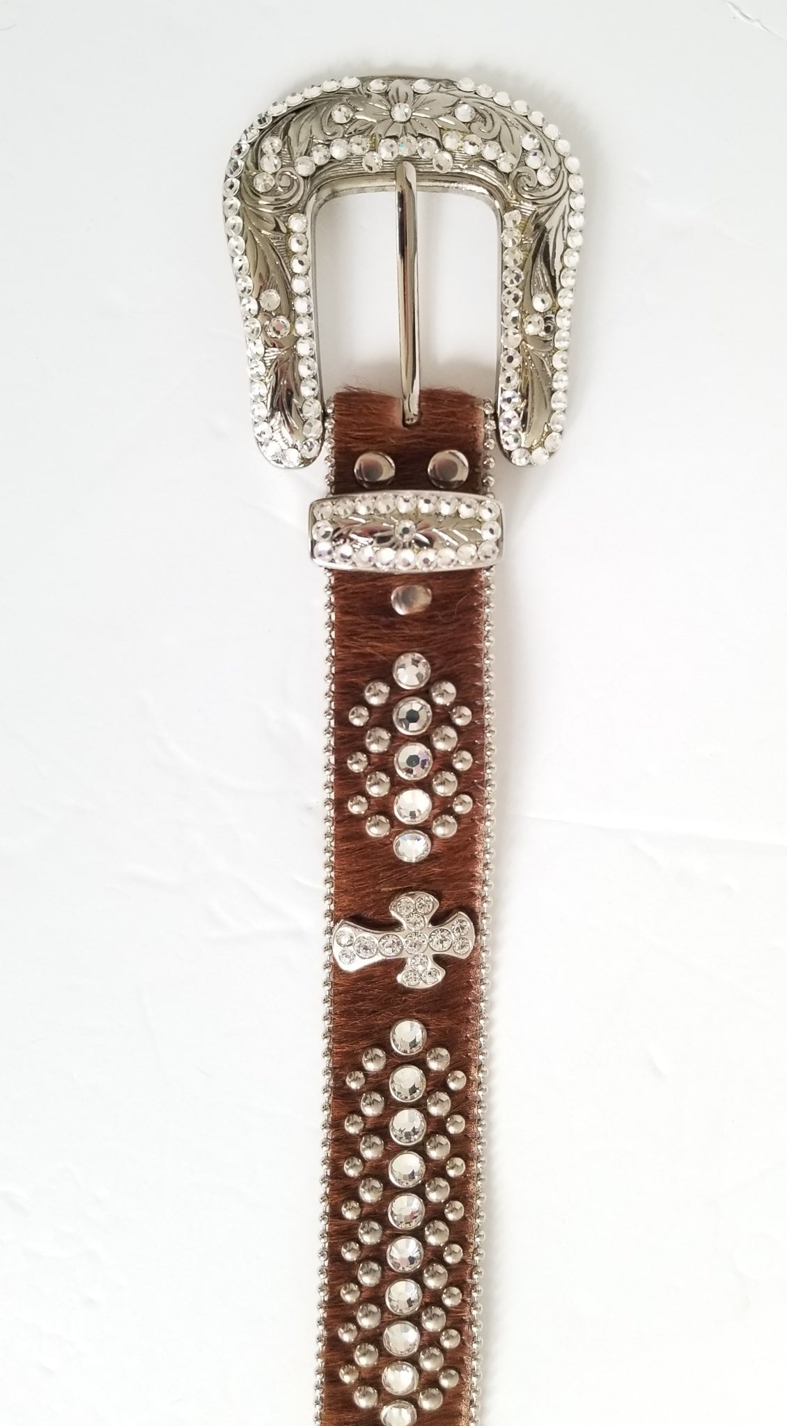 B.B. Simon Adabelle Belt - Brown - Women's Large