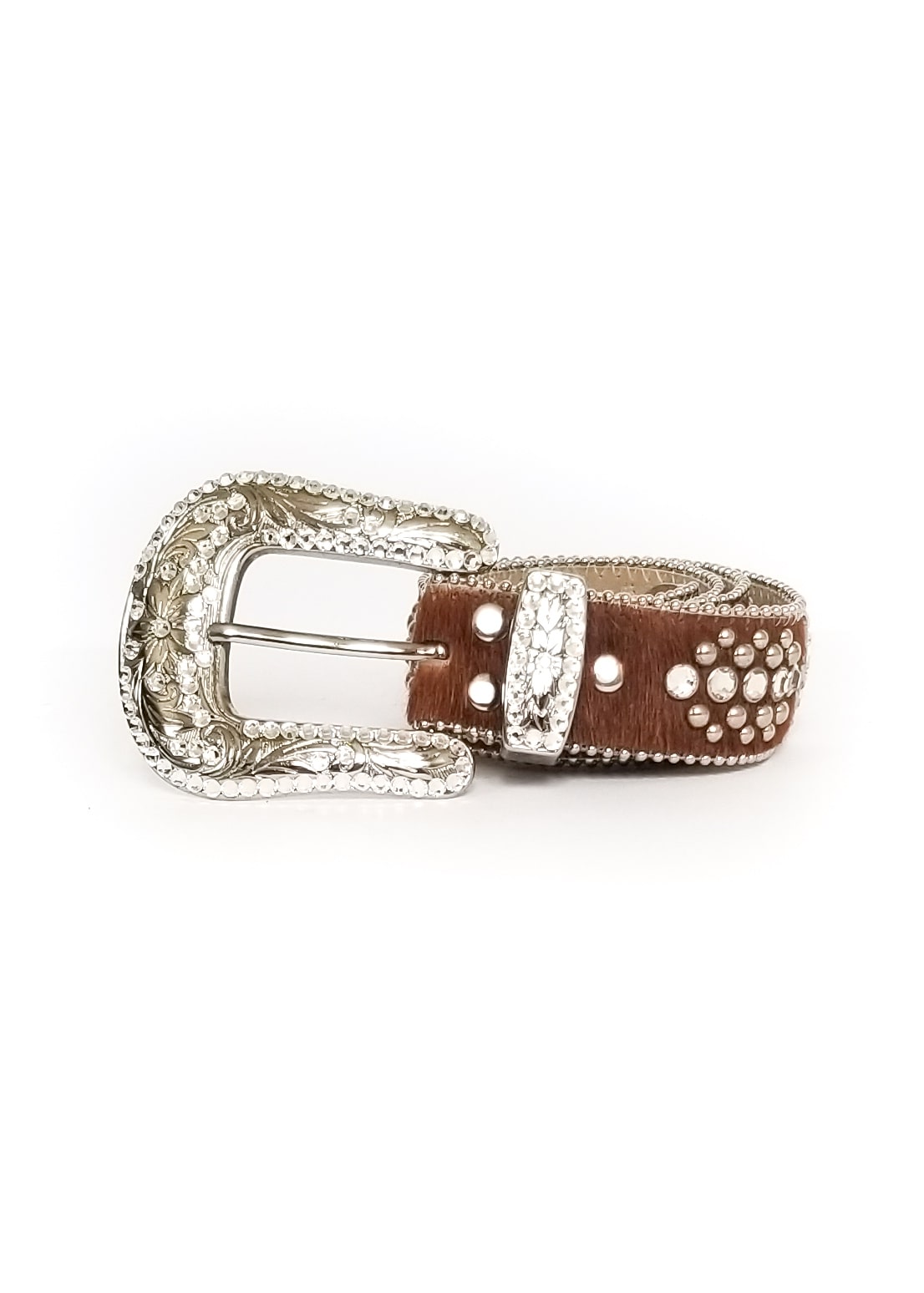 B.B. Simon Adabelle Belt - Brown - Women's Large