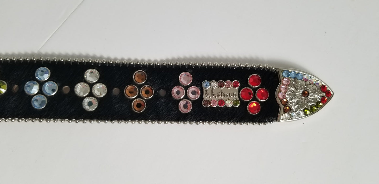 B.B. Simon Adabelle Belt - Black - Women's Medium