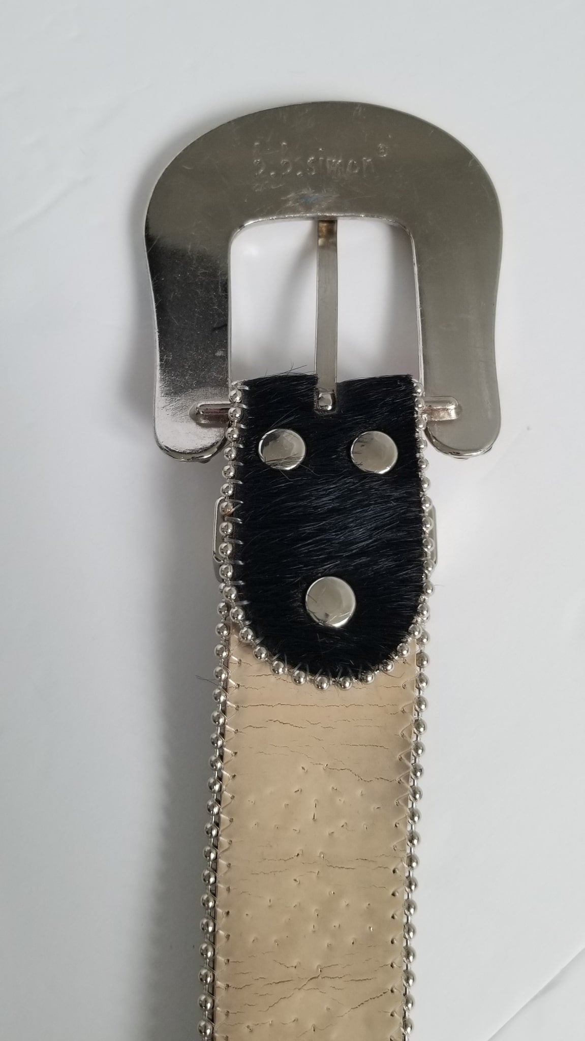 B.B. Simon Adabelle Belt - Black - Women's Medium