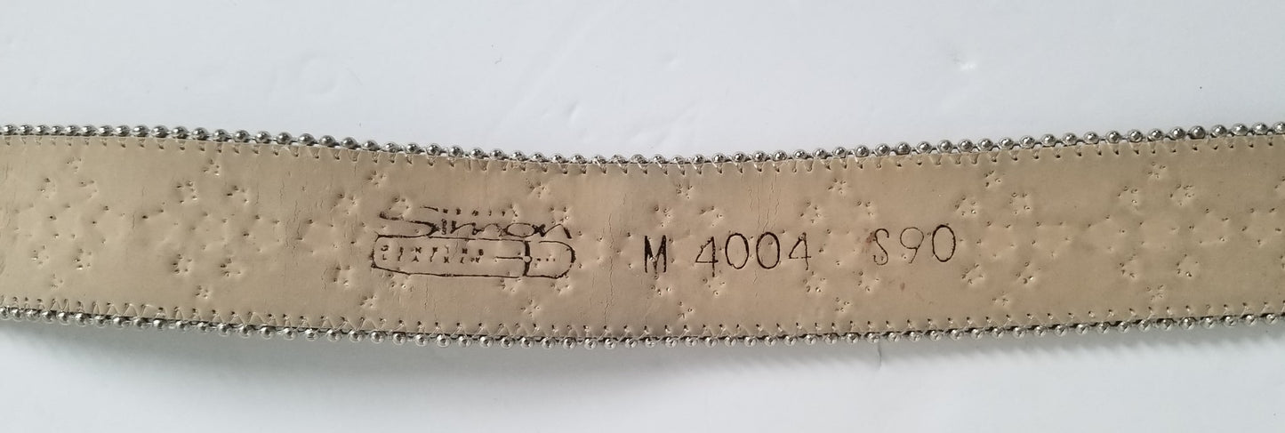 B.B. Simon Belt - Blue - Women's Medium
