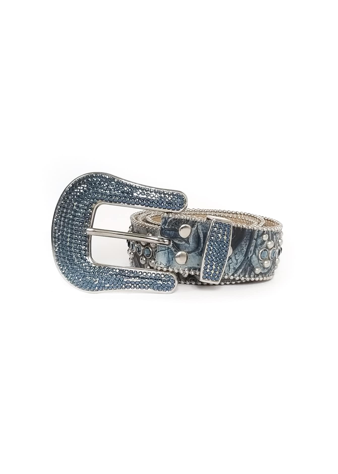 B.B. Simon Belt - Blue - Women's Medium