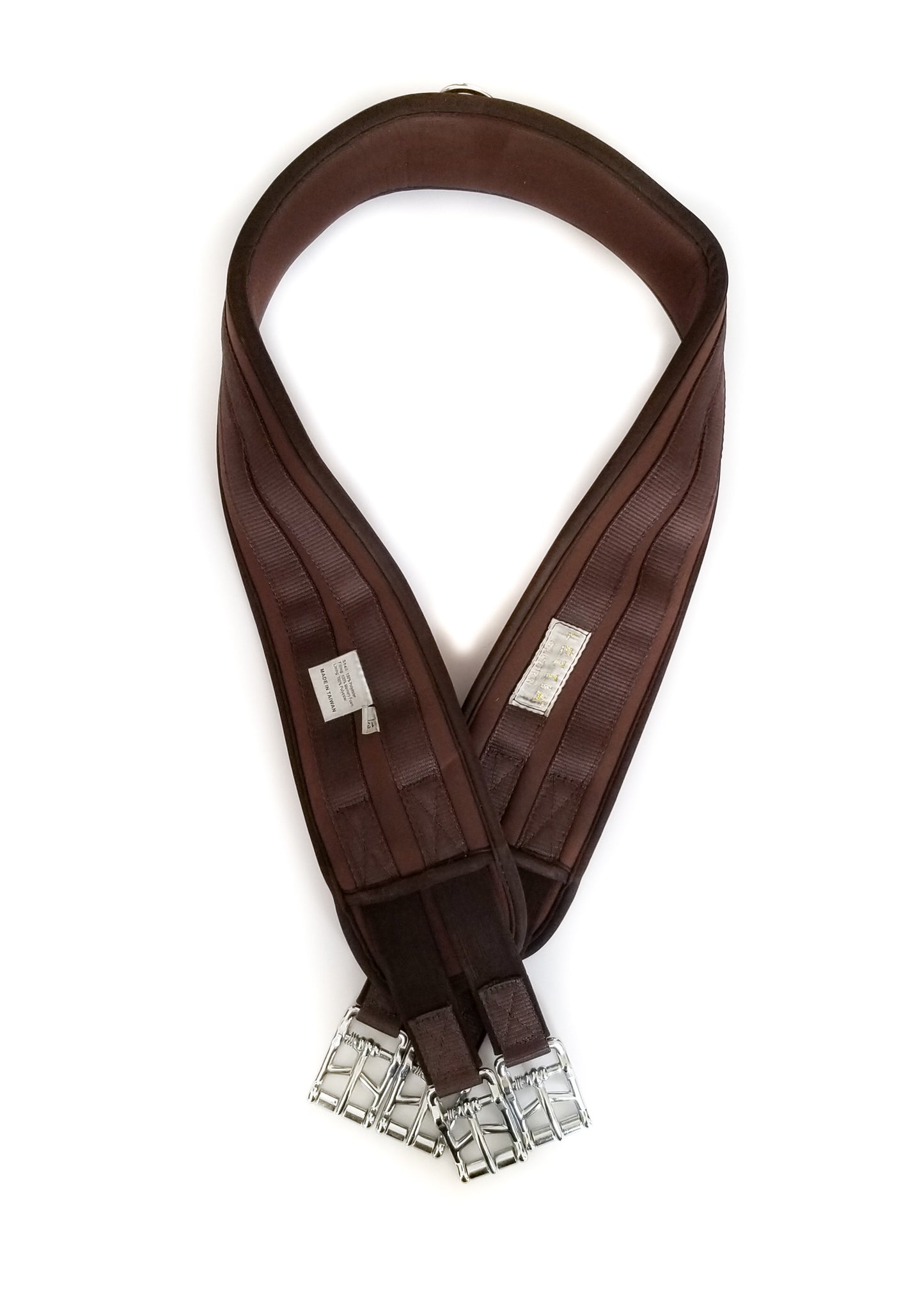 Lettia Memory Foam Click Girth - Brown - 52"/130cm