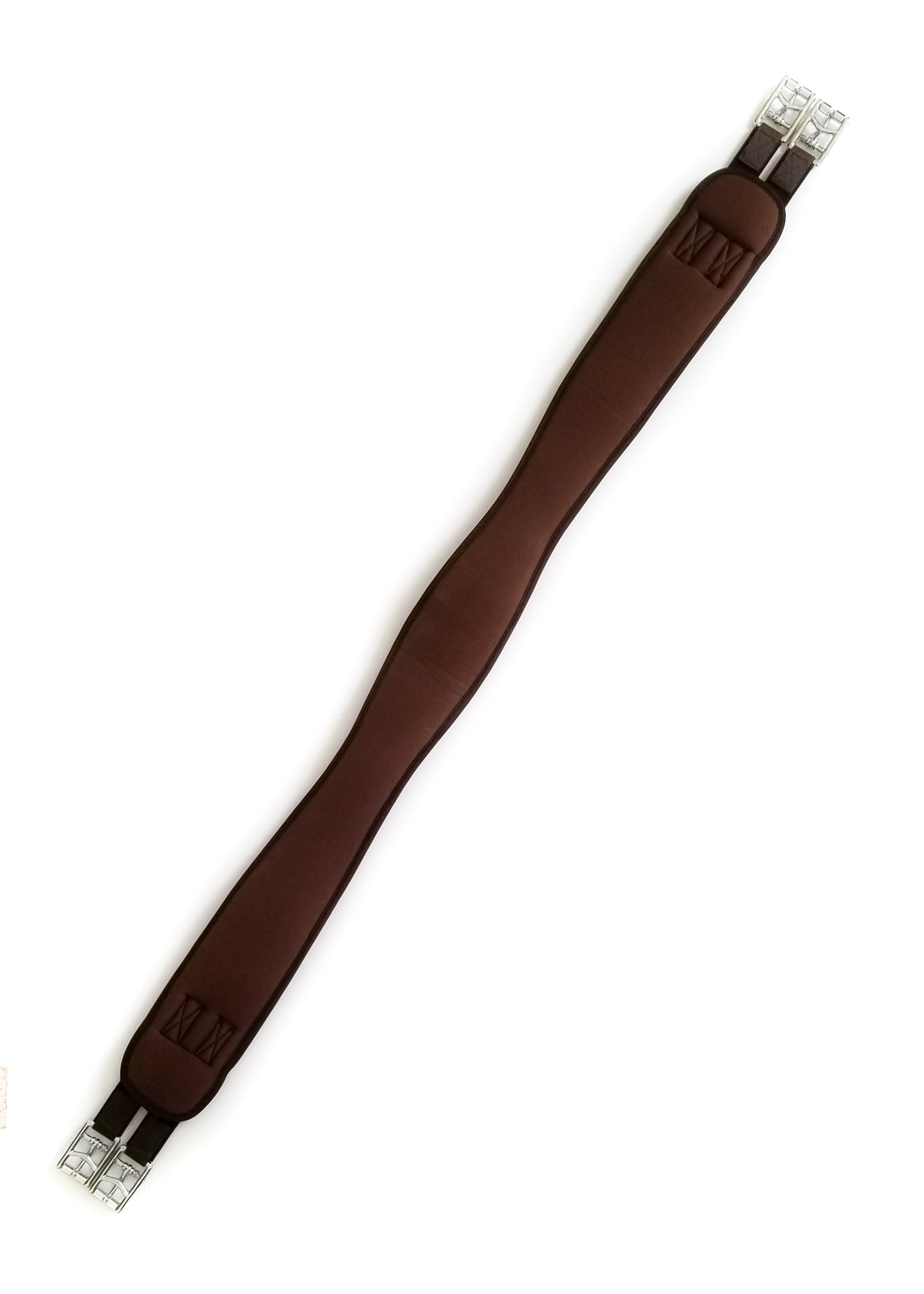 Lettia Memory Foam Click Girth - Brown - 52"/130cm