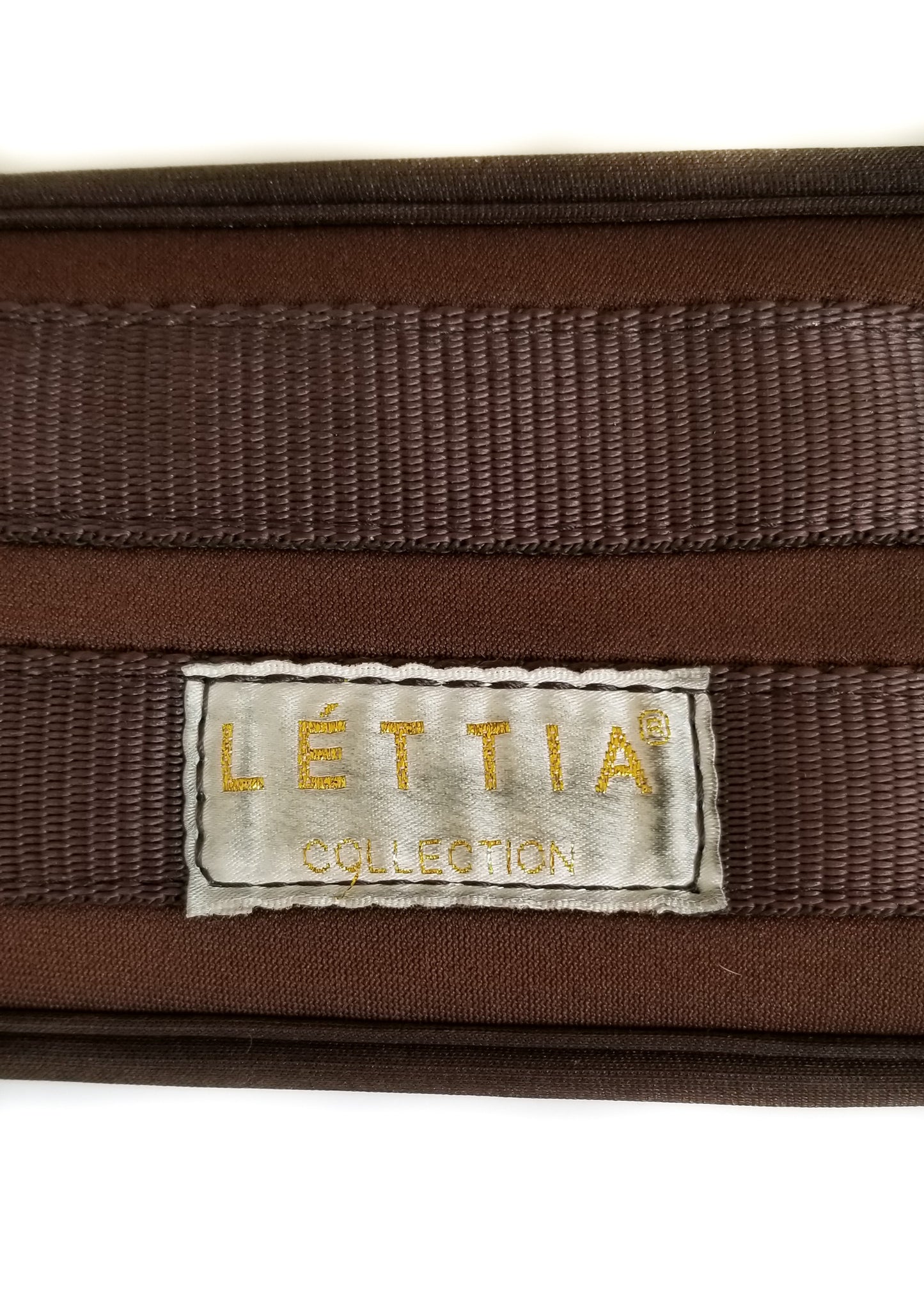 Lettia Memory Foam Click Girth - Brown - 52"/130cm
