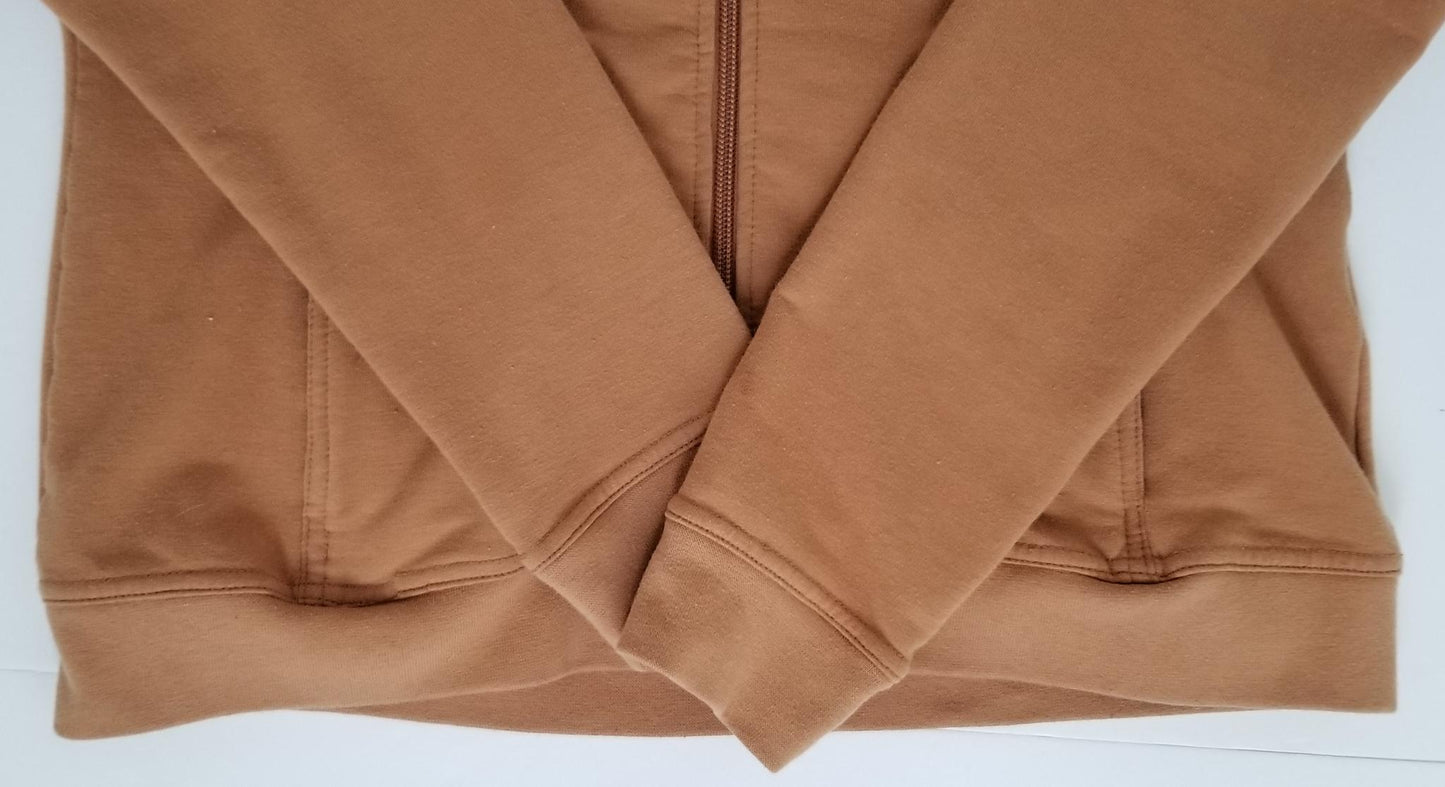 BR Equestrian Fashion Zip Up - Burnt Orange - Small