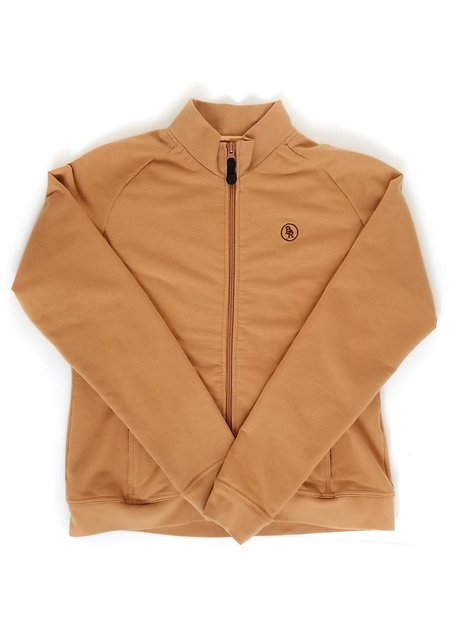 BR Equestrian Fashion Zip Up - Burnt Orange - Small
