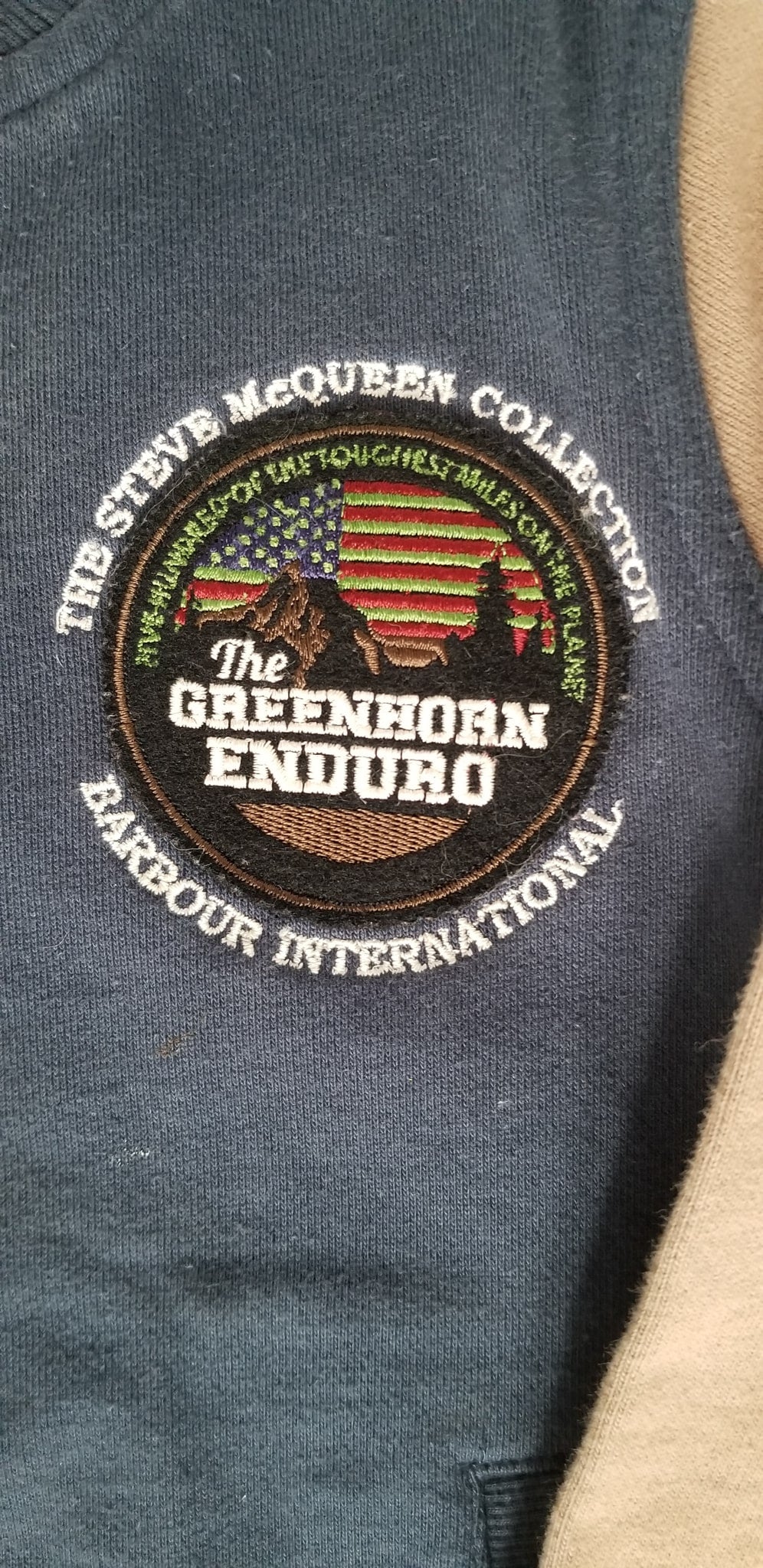 Barbour International Steve McQueen Collection Sweater - Navy - Youth 6-7 Years