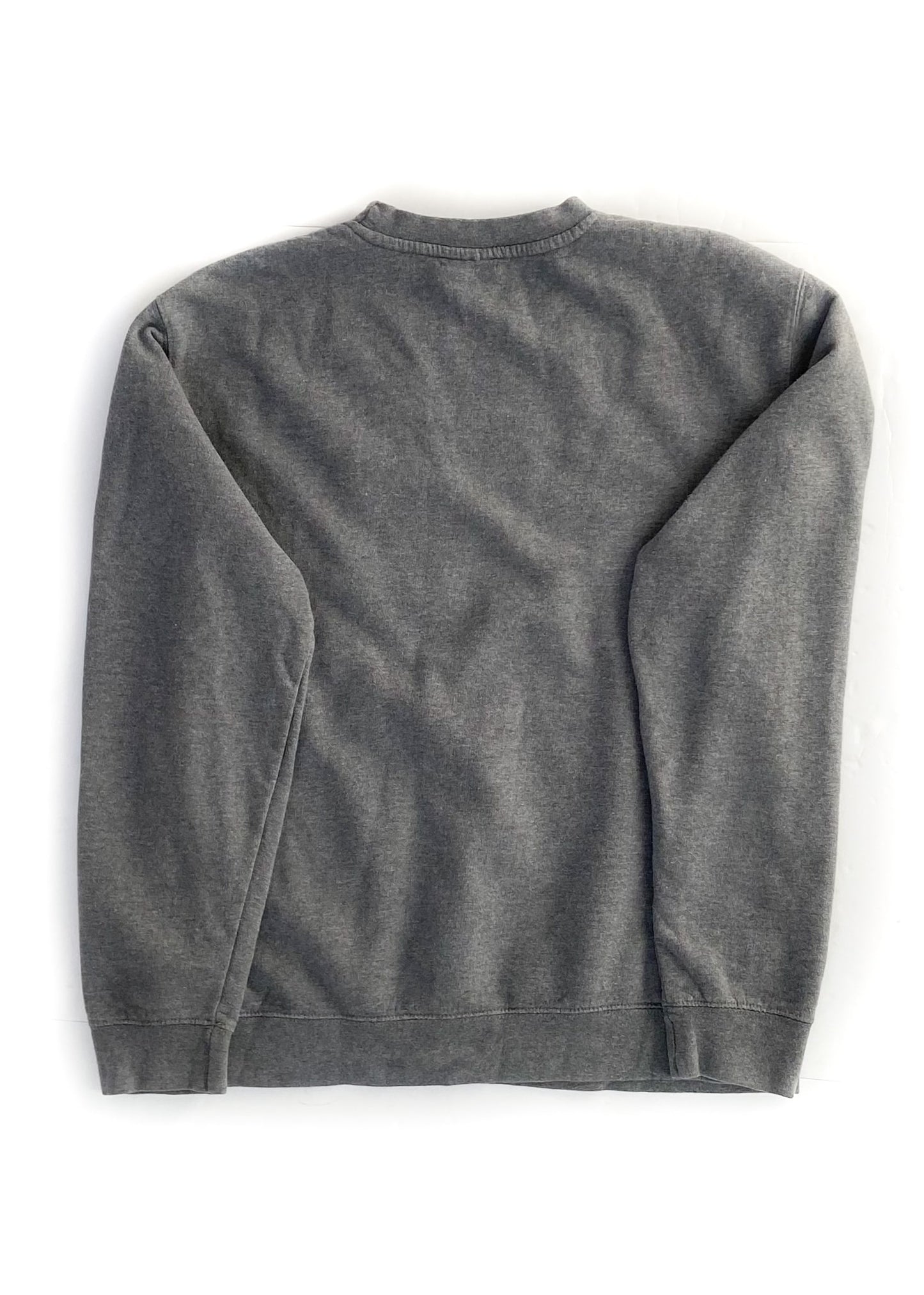Basics Equestrian Crew Neck Sweater - Grey - Women's Medium