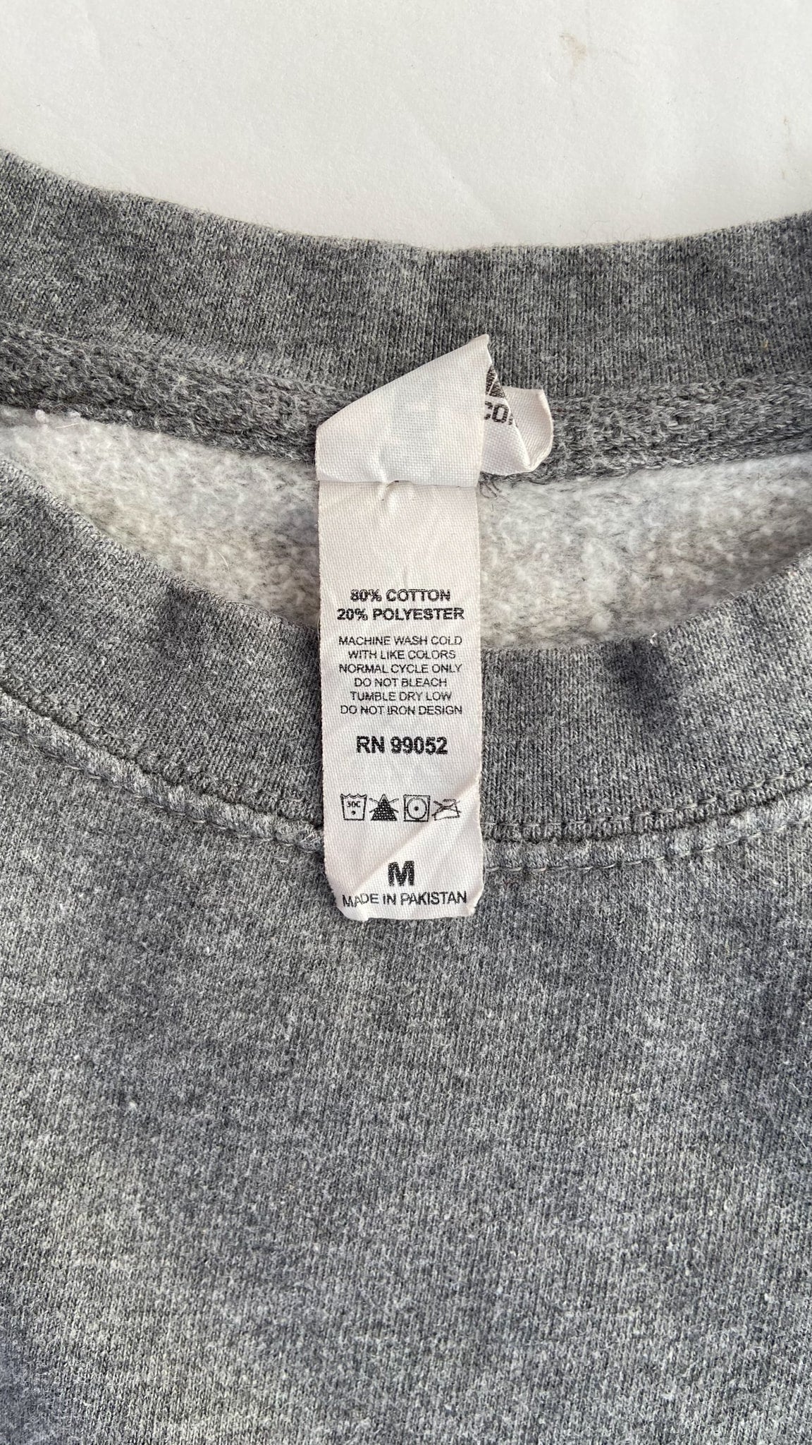 Basics Equestrian Crew Neck Sweater - Grey - Women's Medium