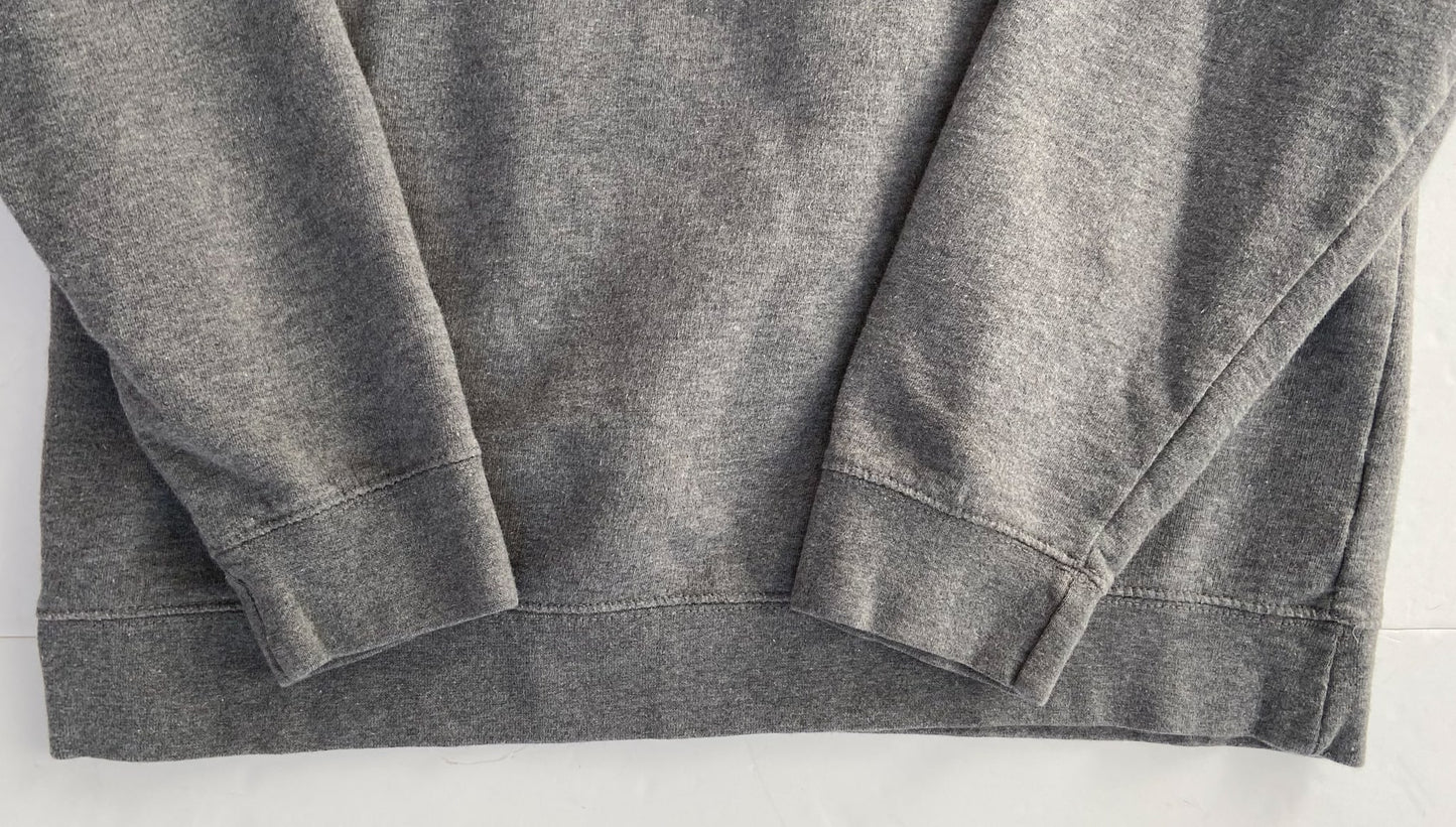 Basics Equestrian Crew Neck Sweater - Grey - Women's Medium