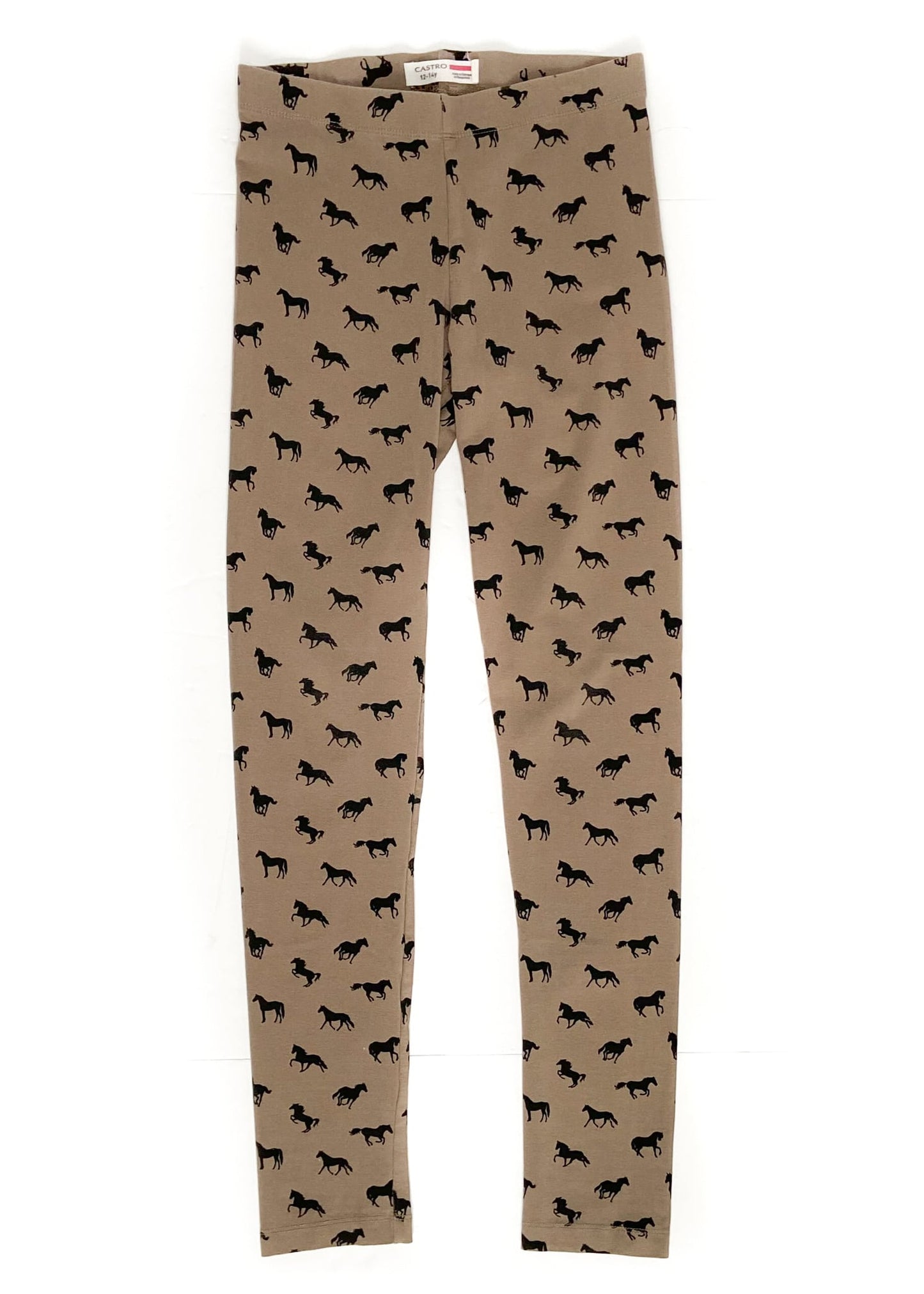 Castro Girls Leggings - Beige - Youth 12-14