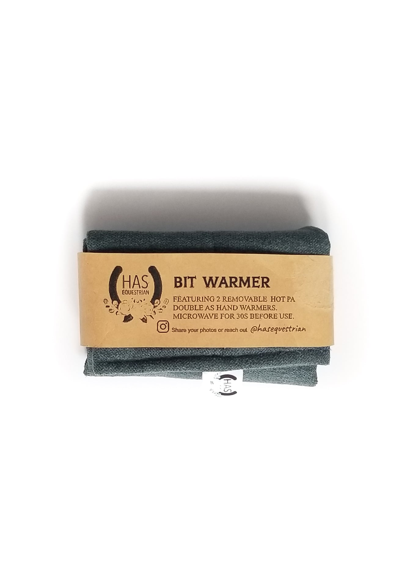 Has Equestrian Bit Warmer - Blue - One Size