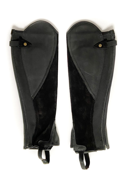 The Comfort Chaps Half Chaps - Black - XLT