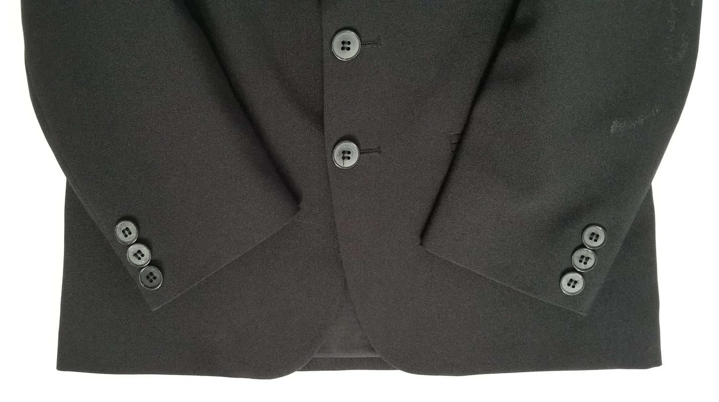 Polyester Show Jacket - Black - Youth 7