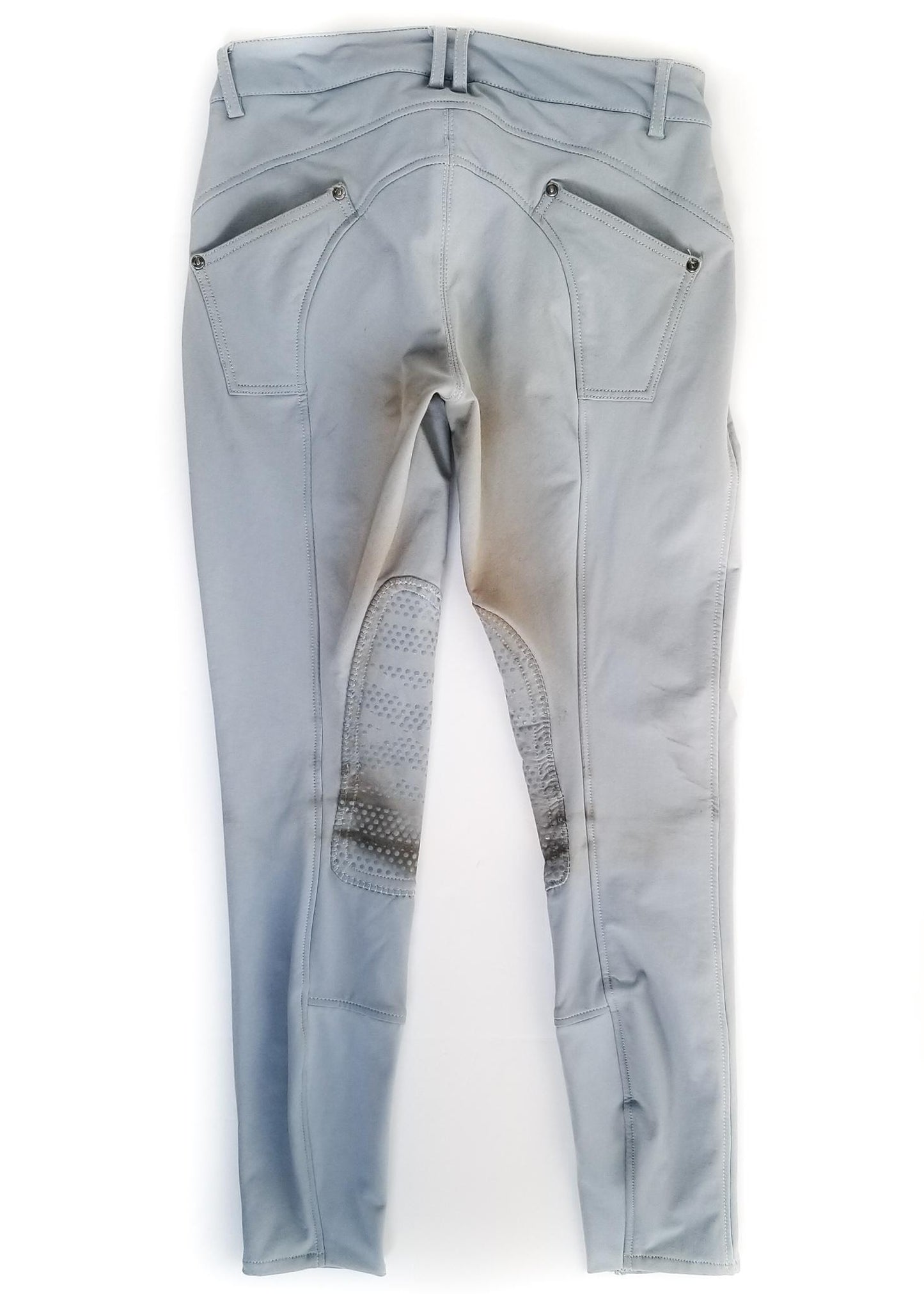 Elation Silicone Knee Patch Breeches - Light Blue - Women's 28R