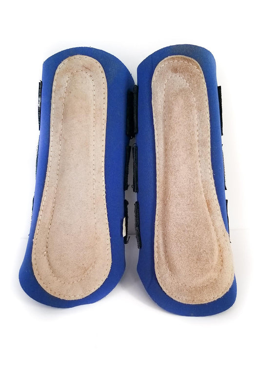 Neoprene Splint Boots - Blue - Small (Pony)