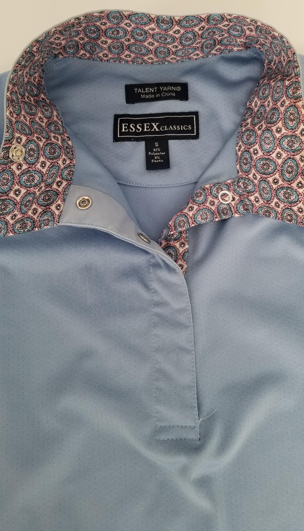 Essex Classics Talent Yarn Show Shirt - Blue - Women's Small