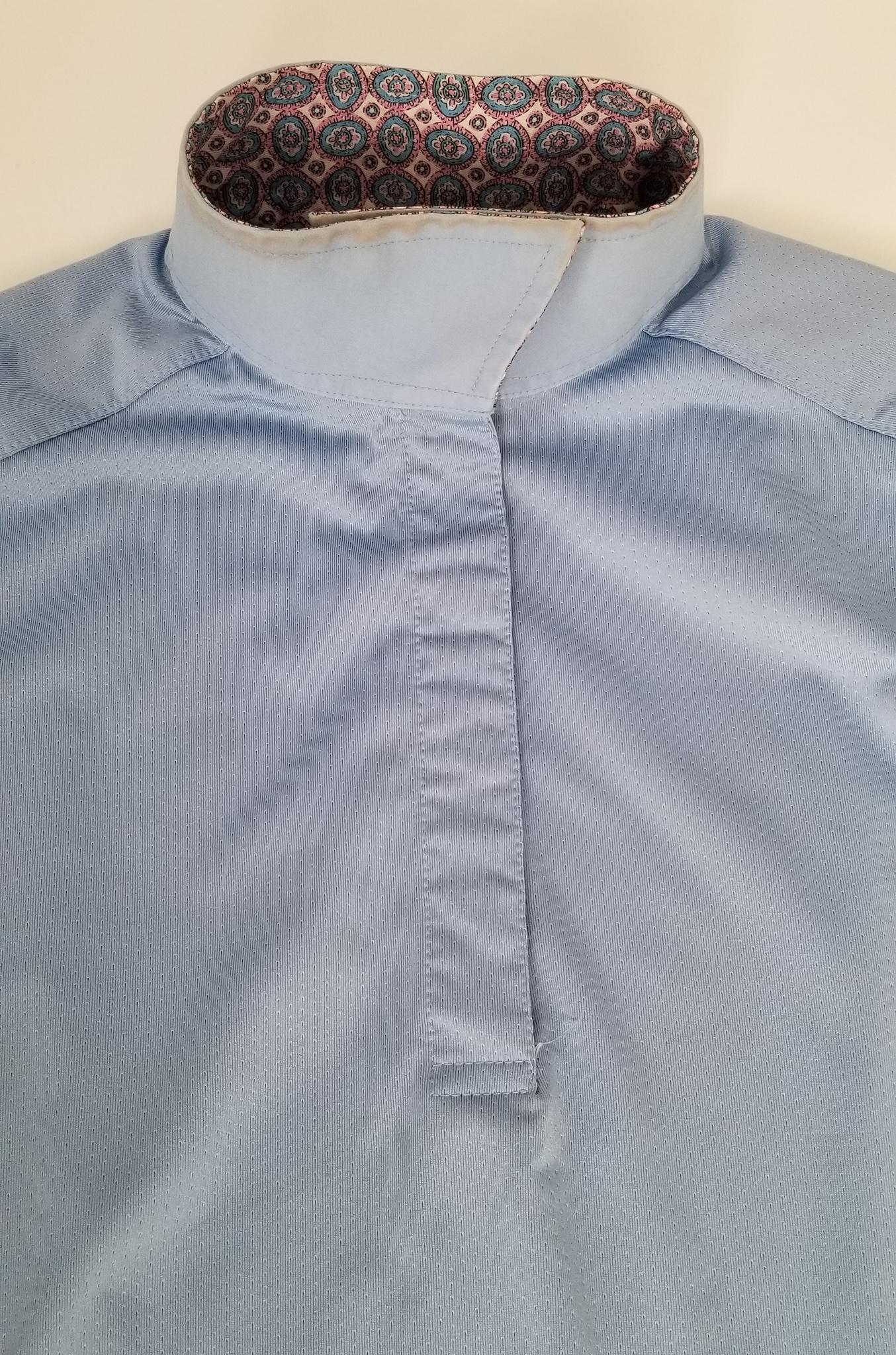 Essex Classics Talent Yarn Show Shirt - Blue - Women's Small