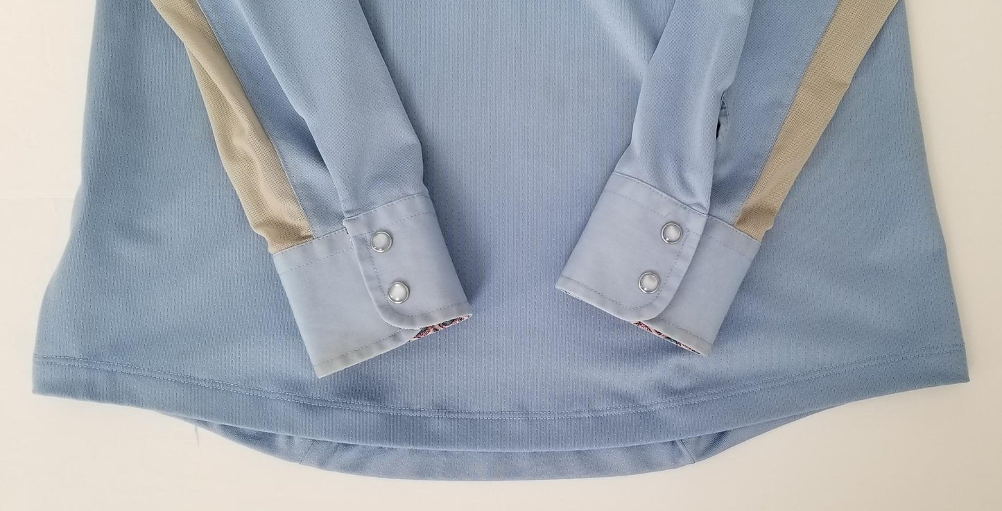 Essex Classics Talent Yarn Show Shirt - Blue - Women's Small