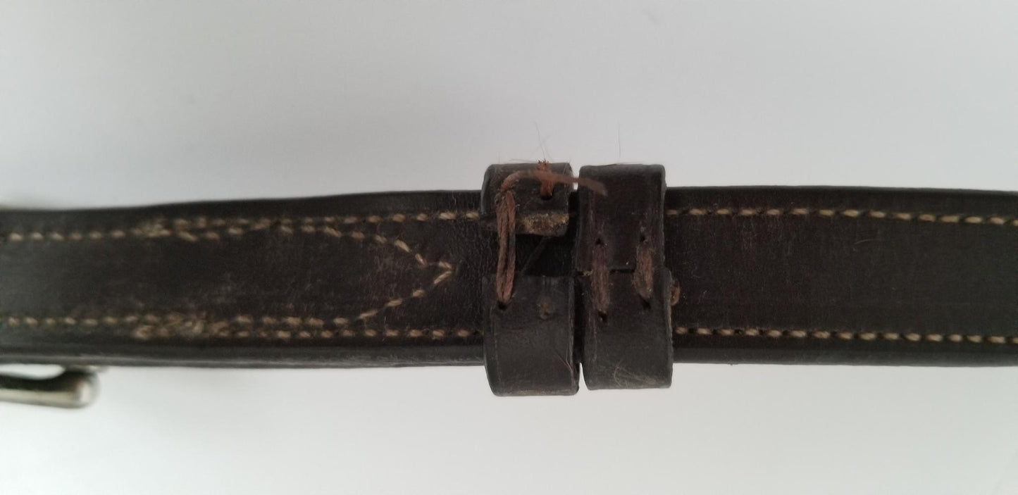 Kentaur Napoli Breastplate with Fancy Stitch - Brown - Full