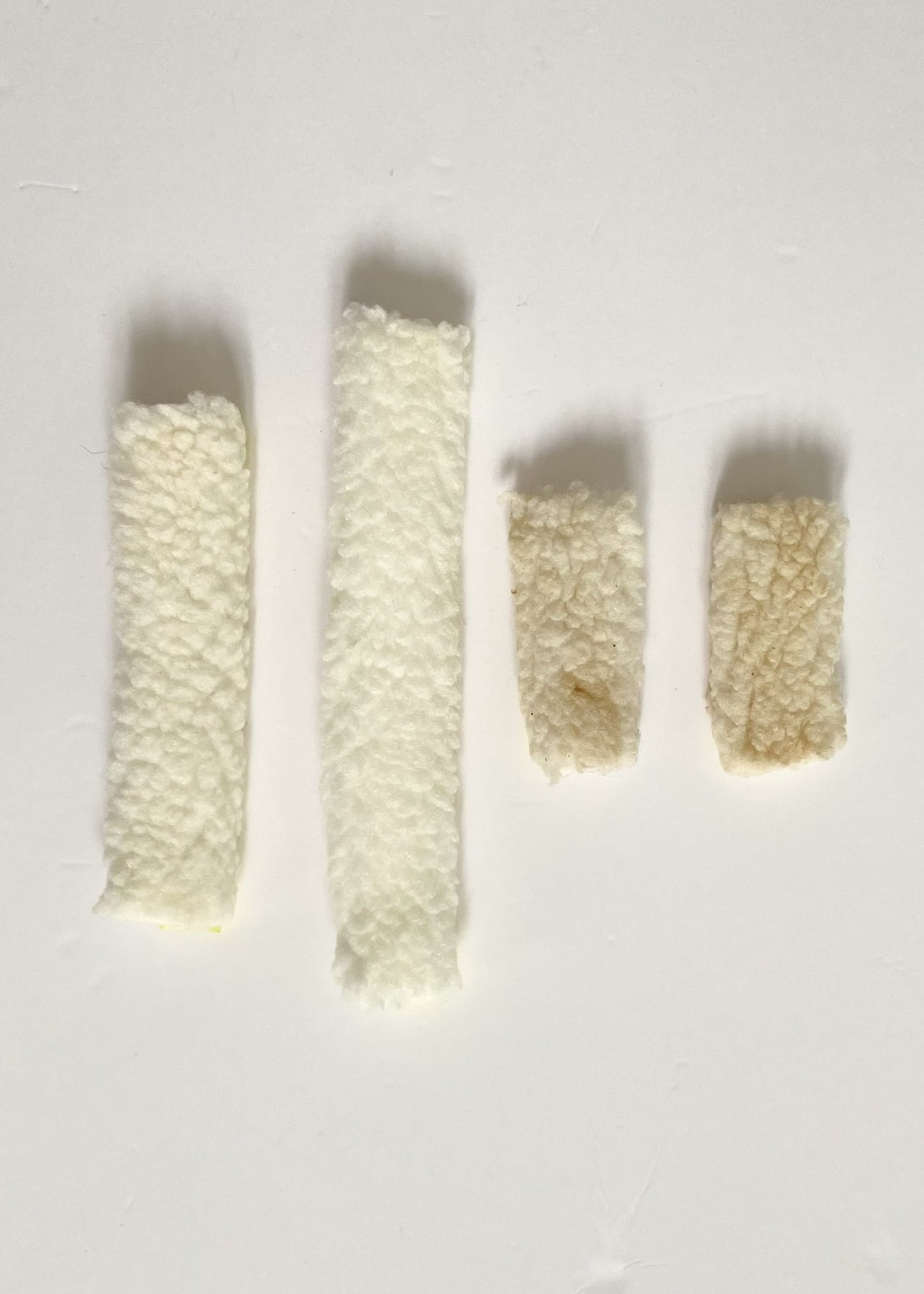 Reflective Bridle Fuzzies - White