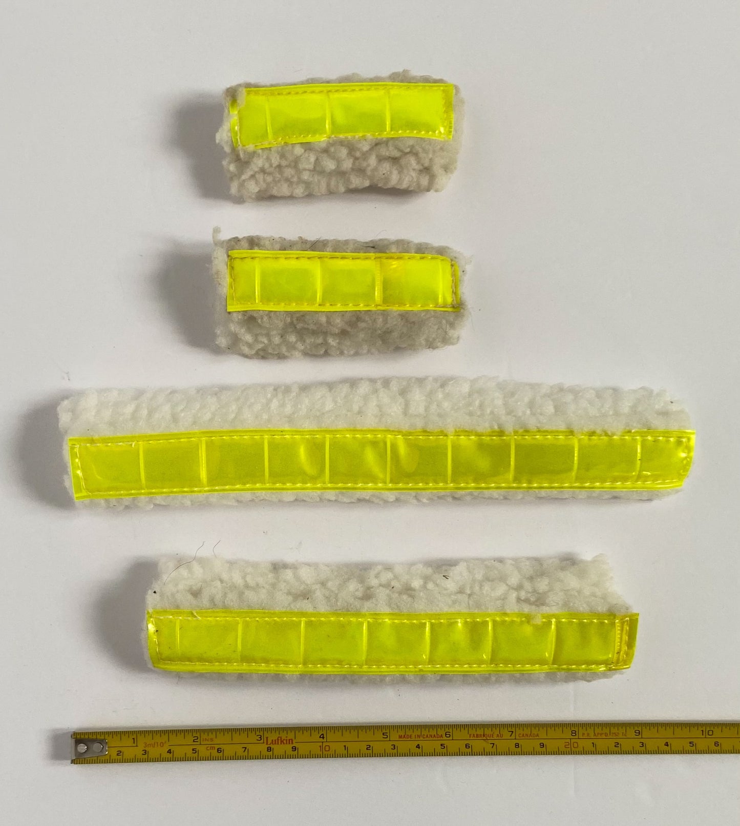 Reflective Bridle Fuzzies - White