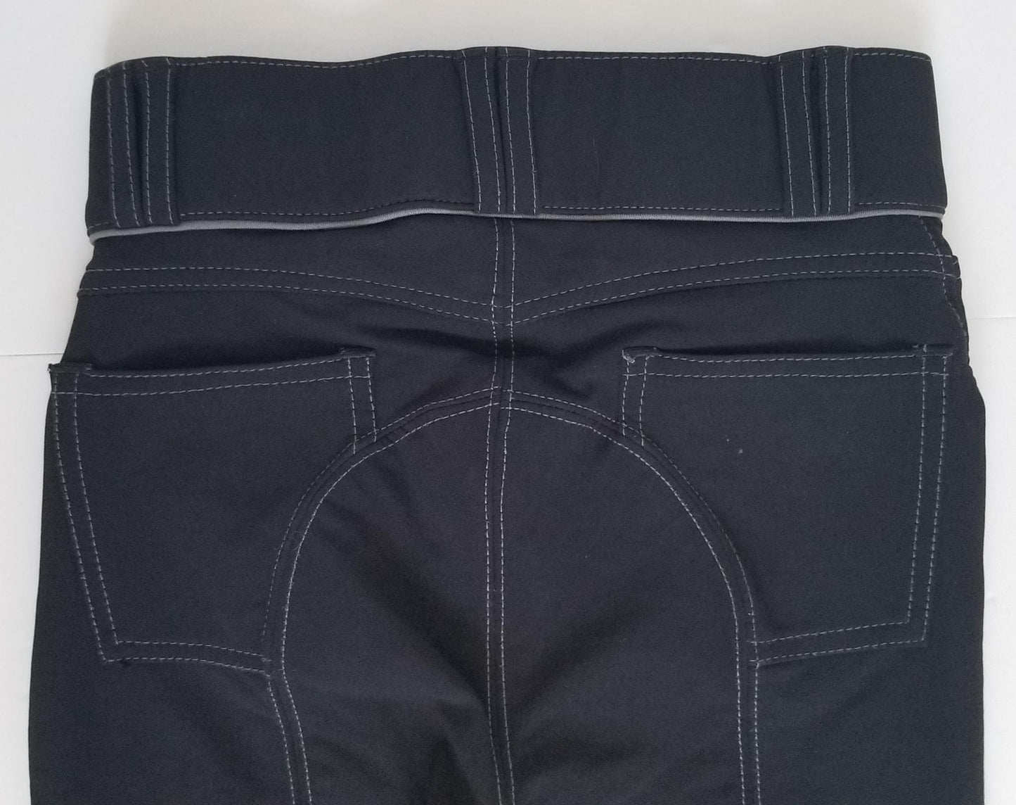 Elation Platinum Brooklyn Breeches - Black - Youth 12