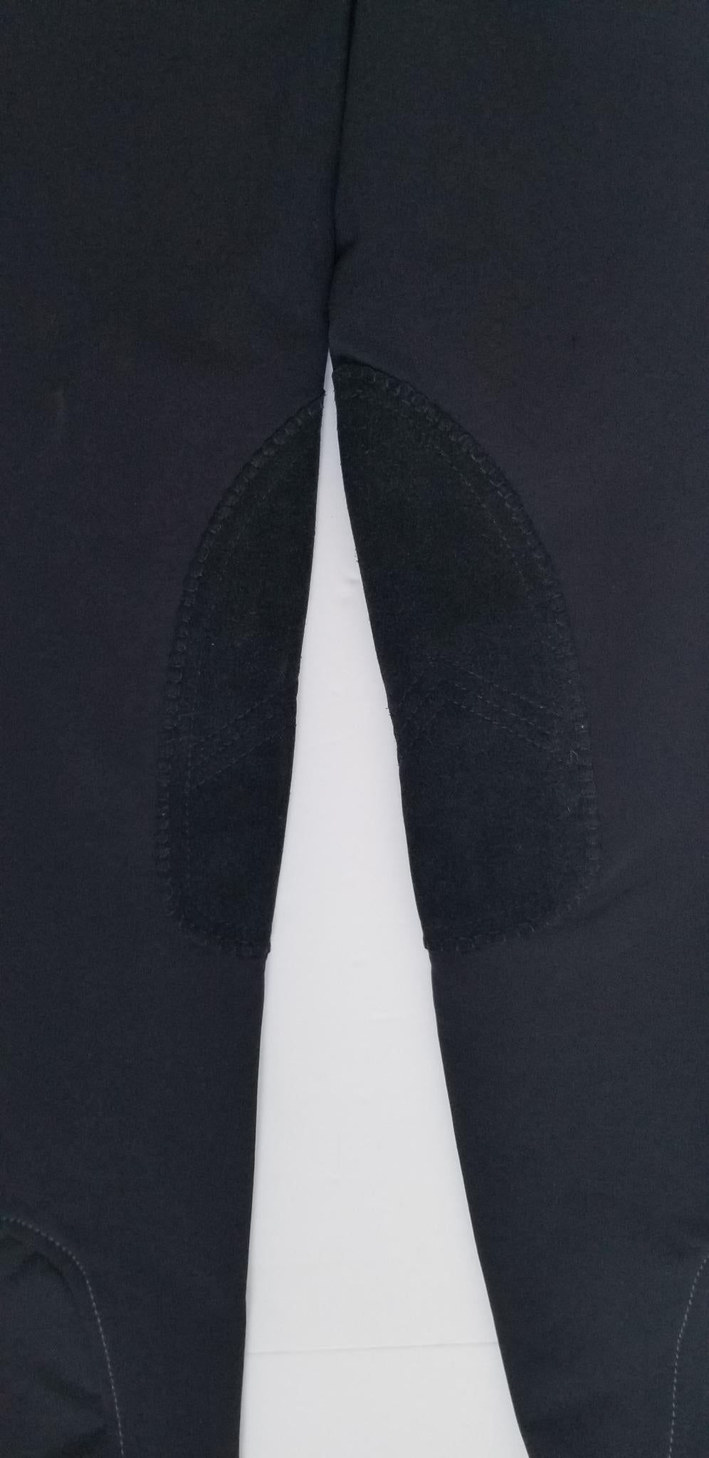 Elation Platinum Brooklyn Breeches - Black - Youth 12