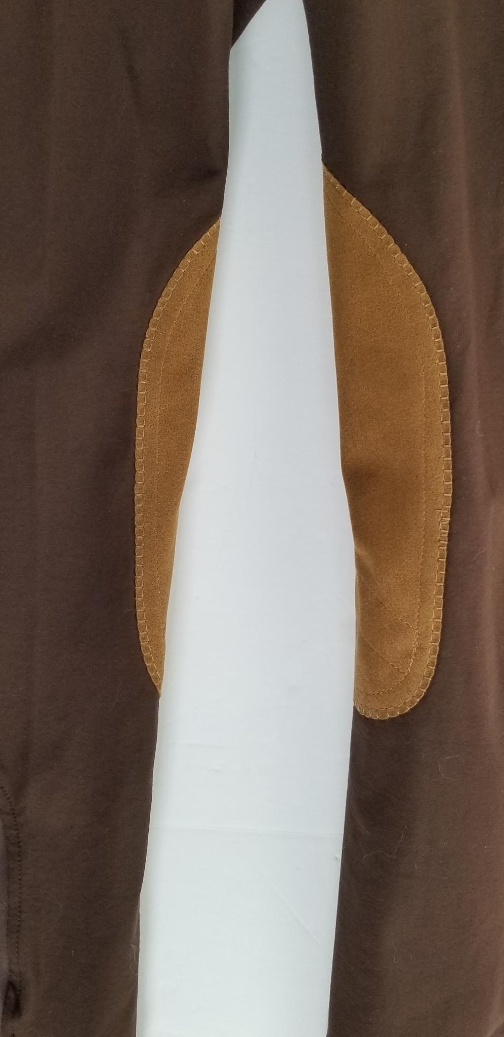 Elation Platinum Chelsea Knee Patch Breeches - Brown - Women's 28R