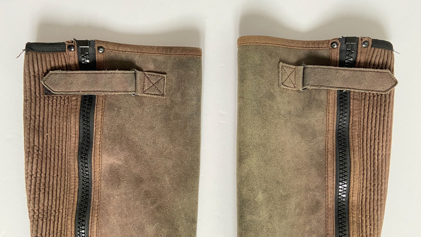 Half Chaps - Brown - XL