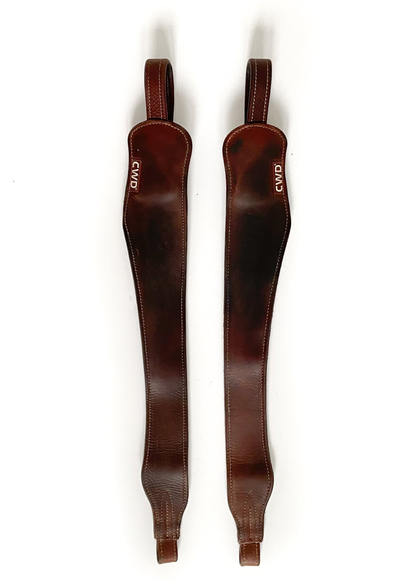 CWD So Jump Stirrup Leathers - Dark Brown - Large