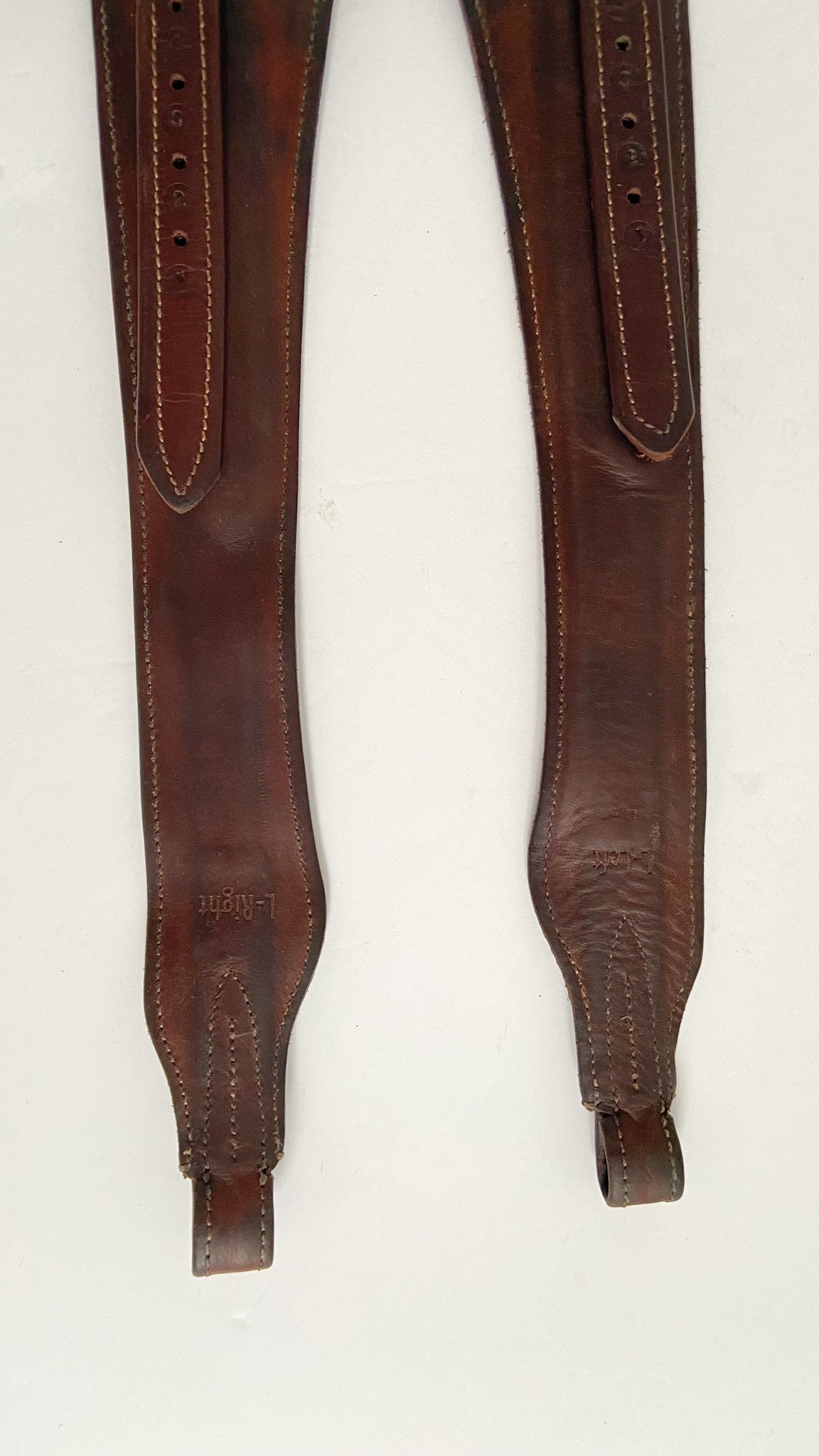 CWD So Jump Stirrup Leathers - Dark Brown - Large