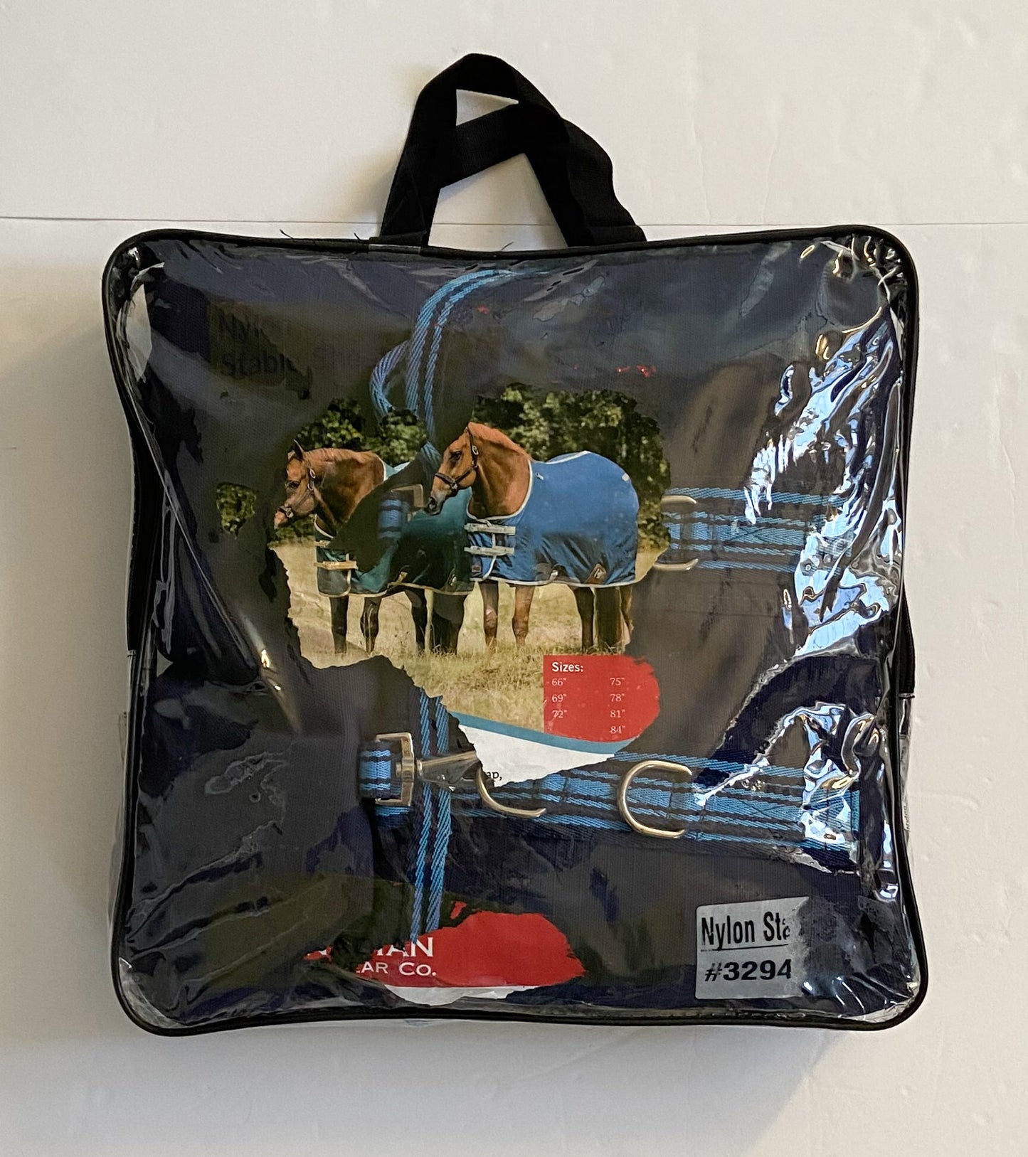 Canadian Horsewear Nylon Stable Sheet (0g) - Navy - 78"