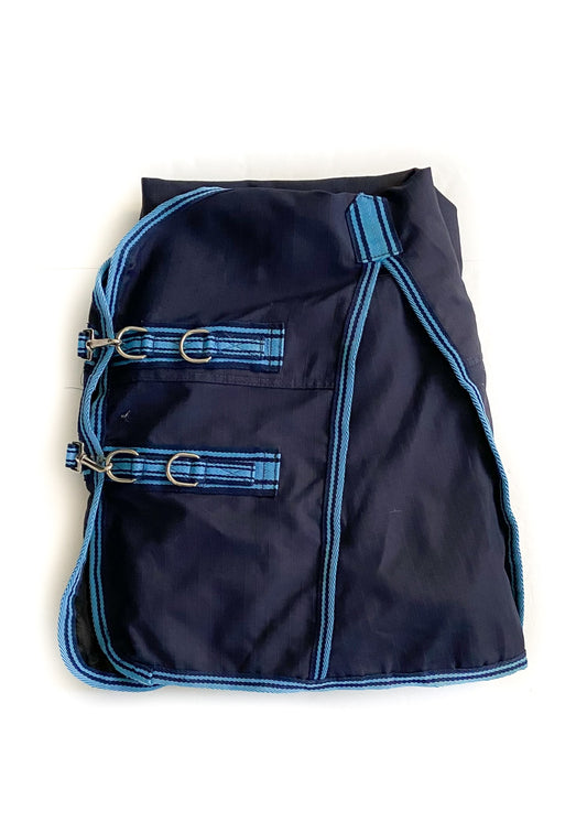 Canadian Horsewear Nylon Stable Sheet (0g) - Navy - 78"