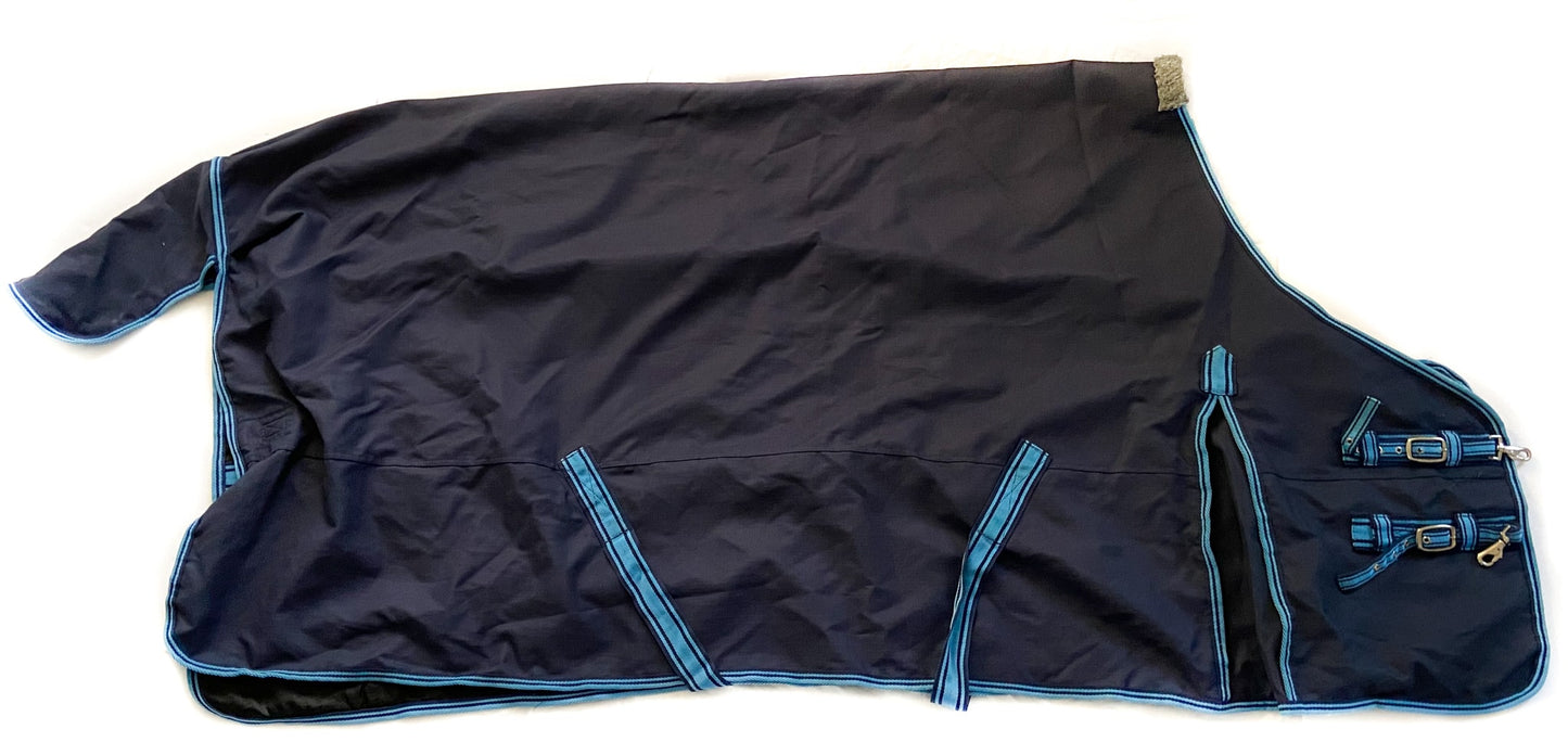 Canadian Horsewear Nylon Stable Sheet (0g) - Navy - 78"