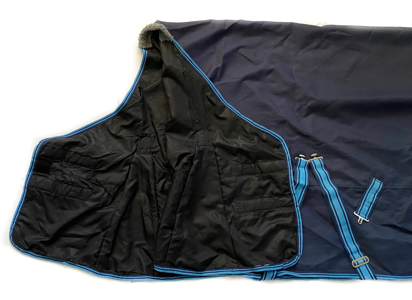 Canadian Horsewear Nylon Stable Sheet (0g) - Navy - 78"