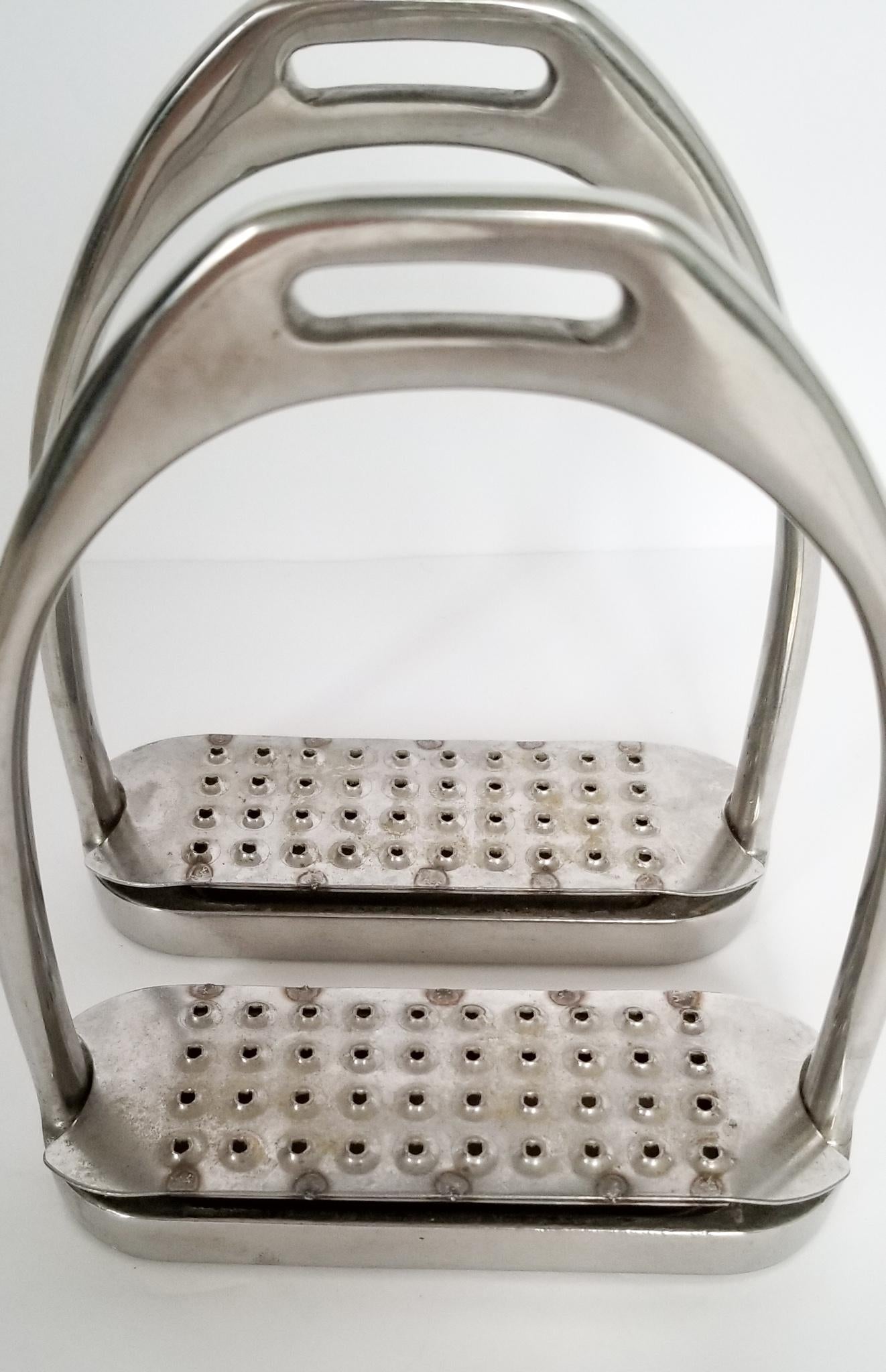 Stirrup Irons - Silver - 4.5"