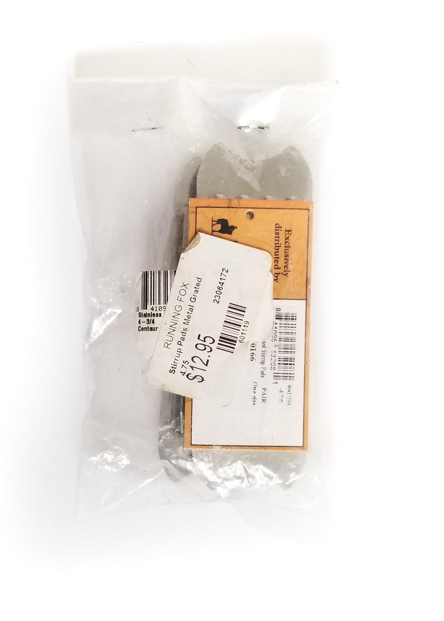 Metal Cheese Grater Stirrup Pad - Silver - 4.5"