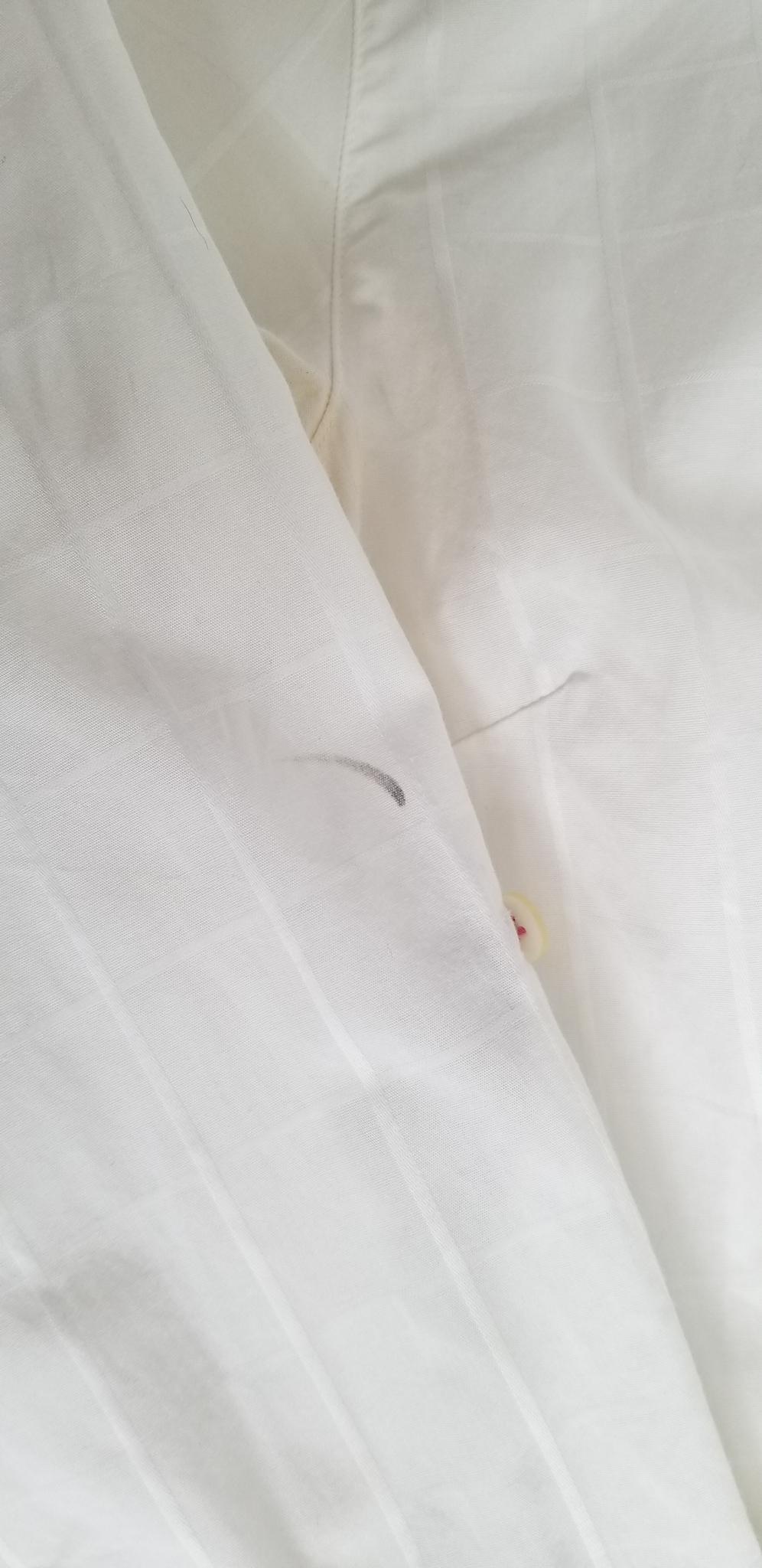 Cheval Fashions Competition Shirt - White (Pink Plaid Collar) - Women's 4