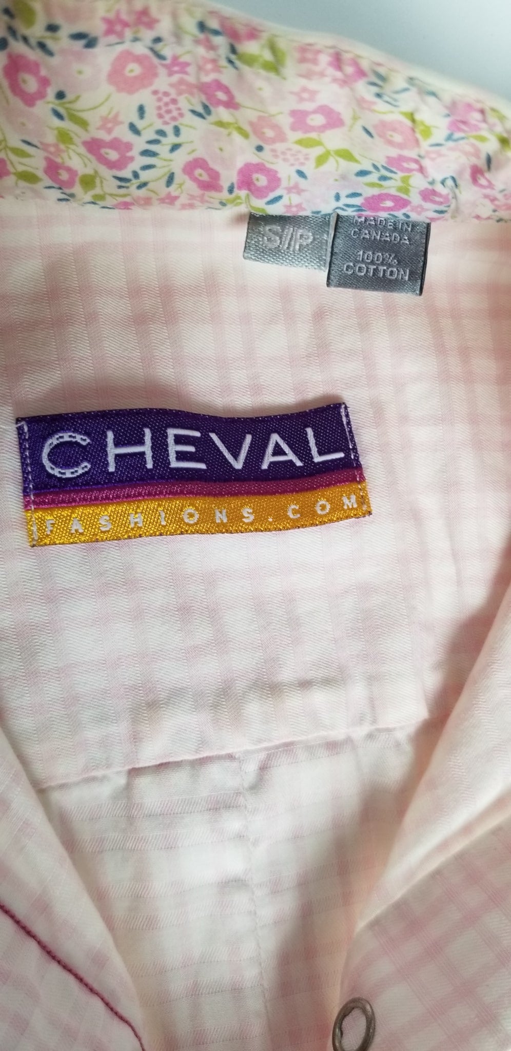 Cheval Fashions Kids Competition Shirt - Pink - Youth Small